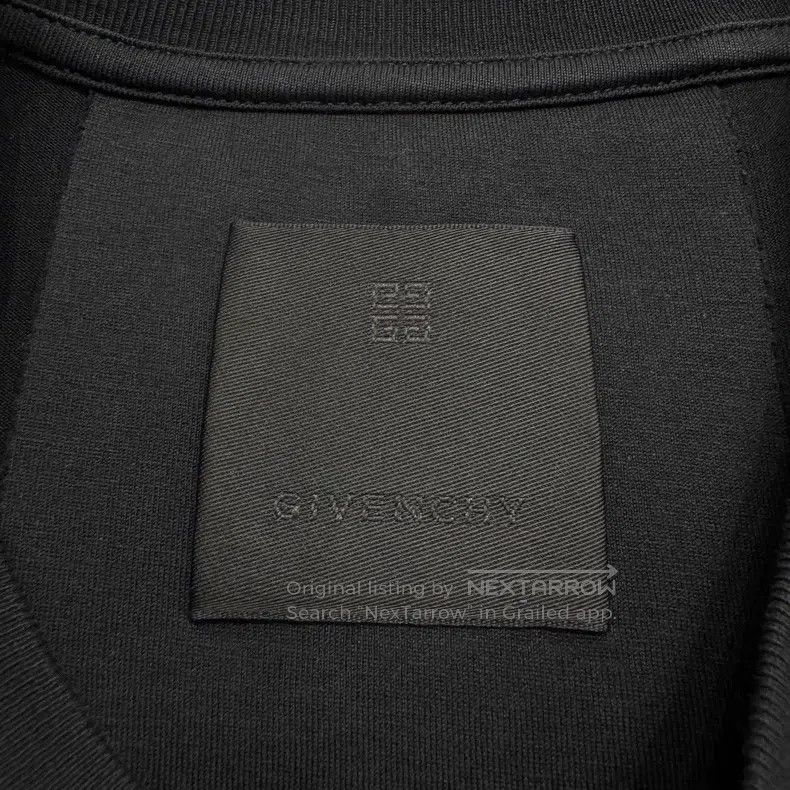 Givenchy Givenchy Abstract Letter Short Sleeve Size US M / EU 48-50 / 2 - 2 Thumbnail