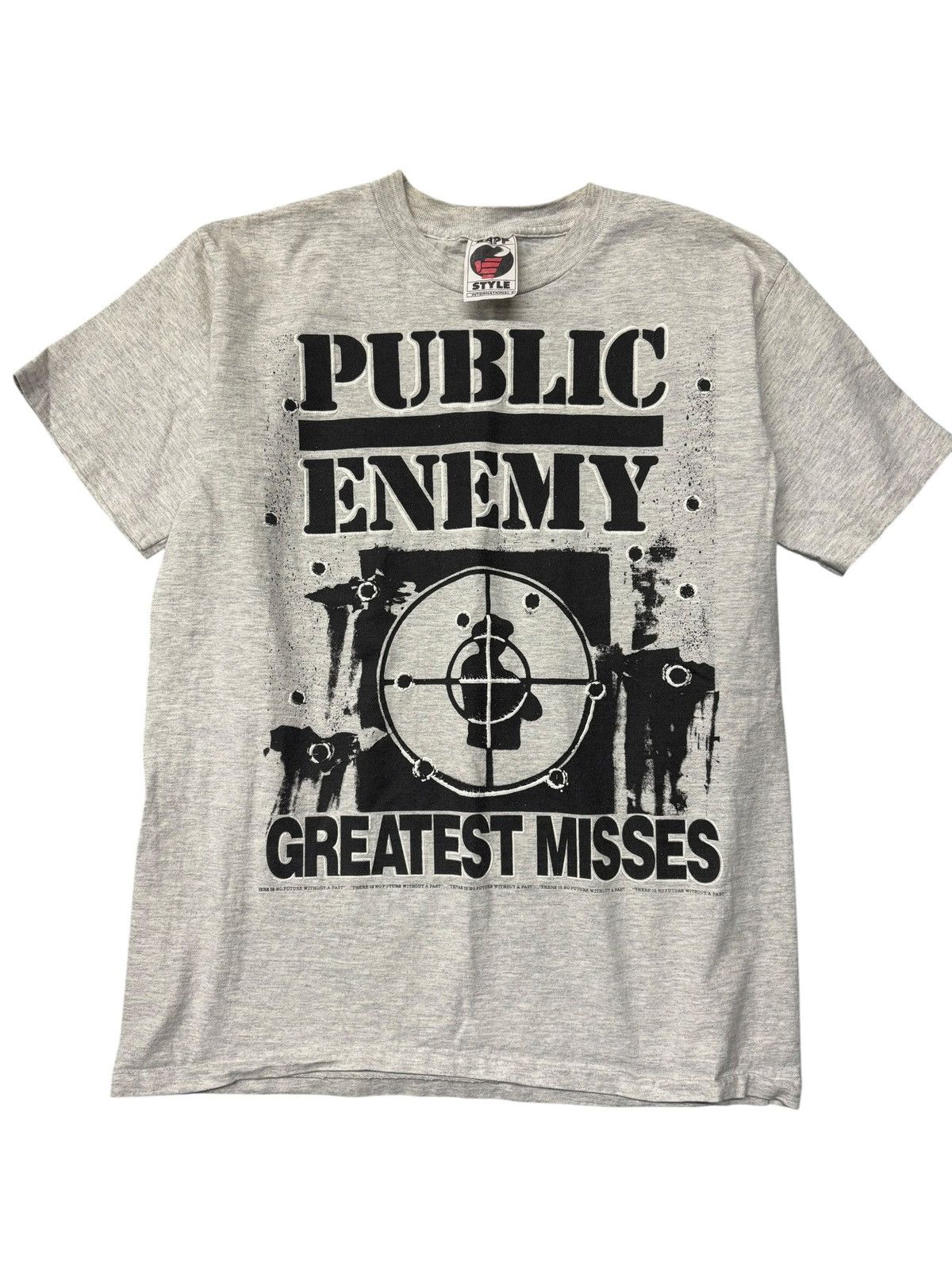 Band Tees Vintage 90s Public enemy tshirt Size US XL / EU 56 / 4 - 1 Thumbnail