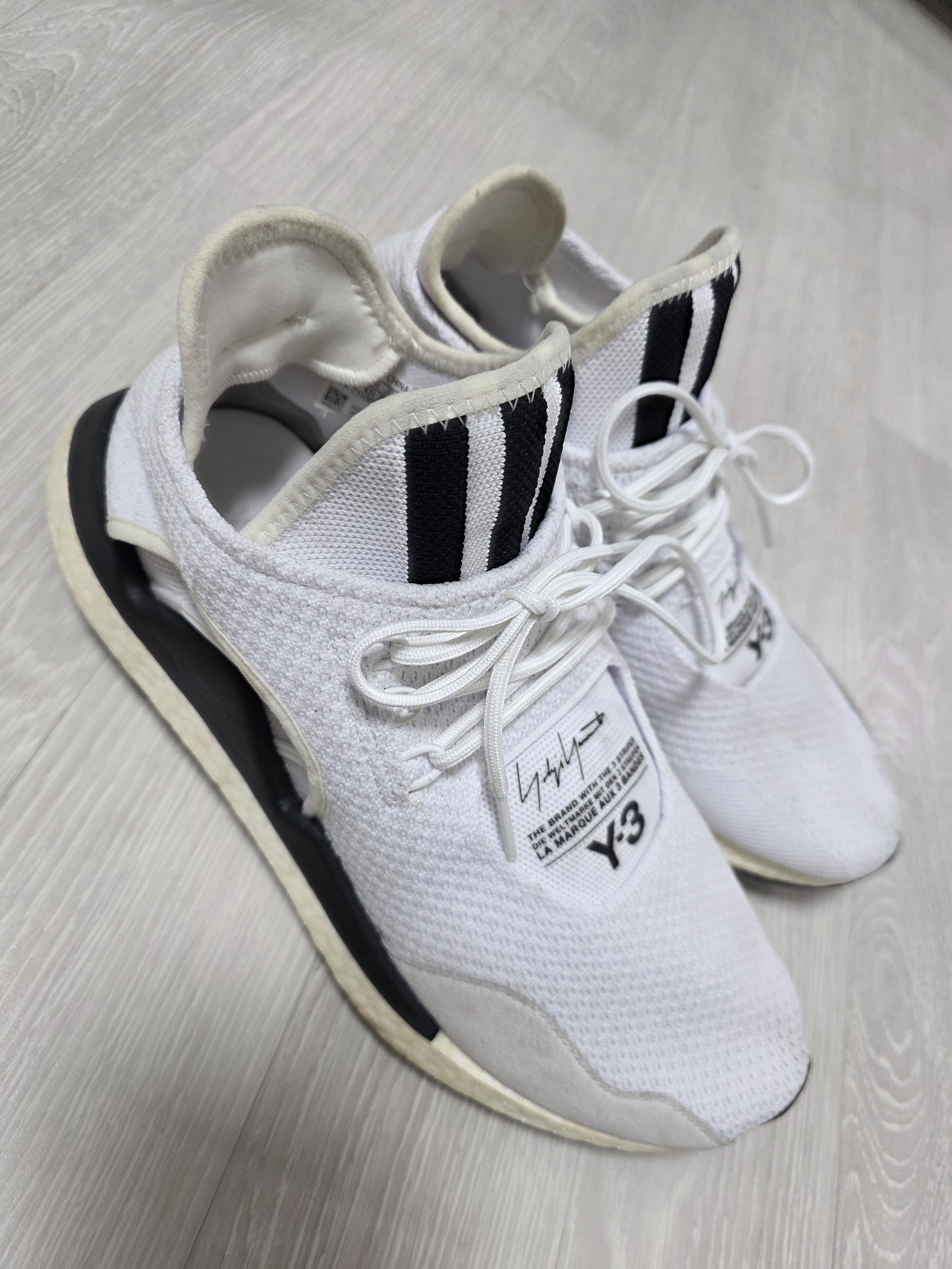 Y-3 ADIDAS Y-3 SAIKOU BOOST CORE WHITE Size US 9.5 / EU 42-43 - 1 Thumbnail