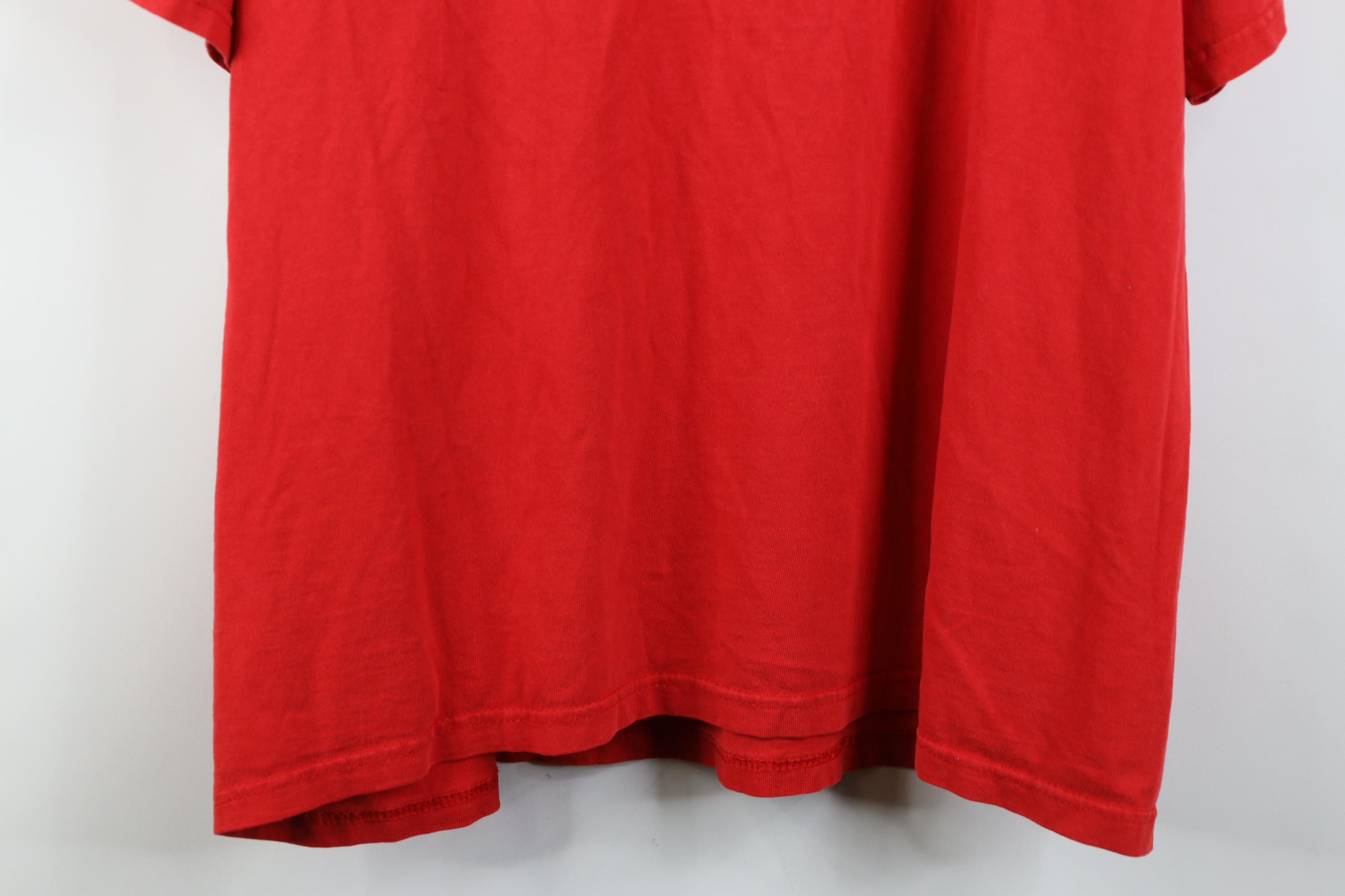 Vintage Vintage 2002 Stanley Cup Champions Red Wings Hockey T-Shirt Size US XL / EU 56 / 4 - 13 Thumbnail