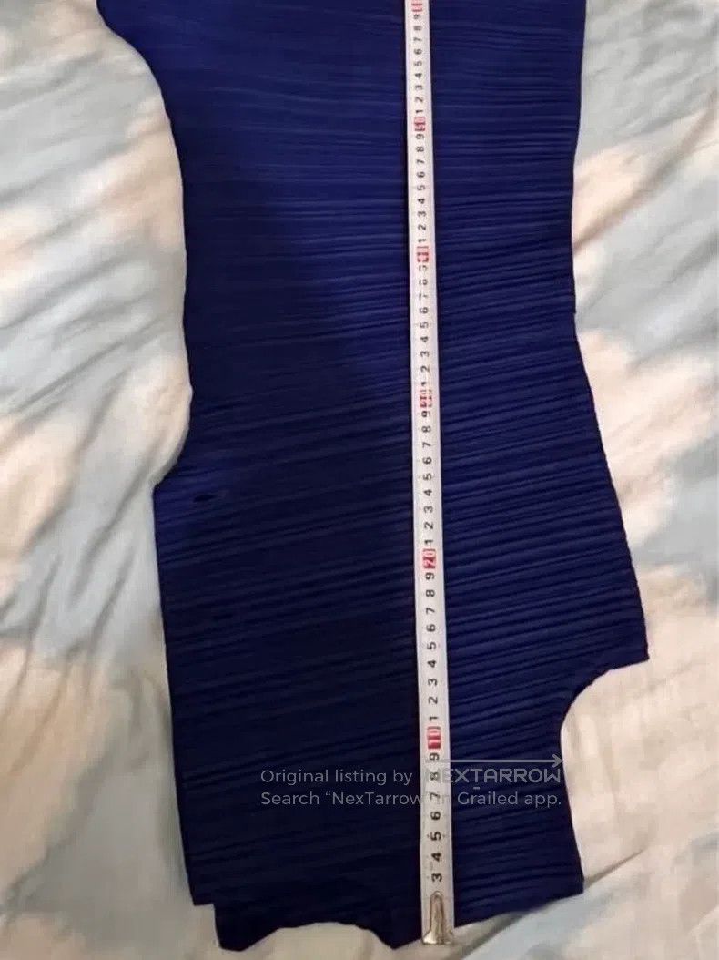 Issey Miyake Issey Miyake Navy Blue Vest Dress Size XXL / US 16-18 / IT 52-54 - 4 Thumbnail