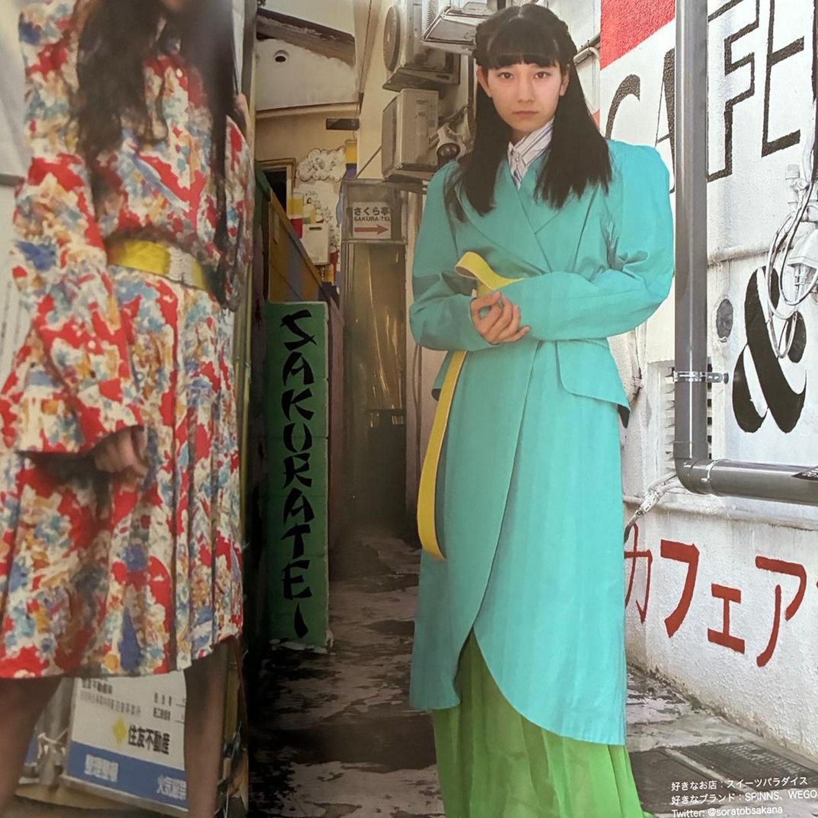 Japanese Brand MiKiOSAKABE Fruits magazine Top Vidol streets photo catalog Size ONE SIZE - 3 Thumbnail