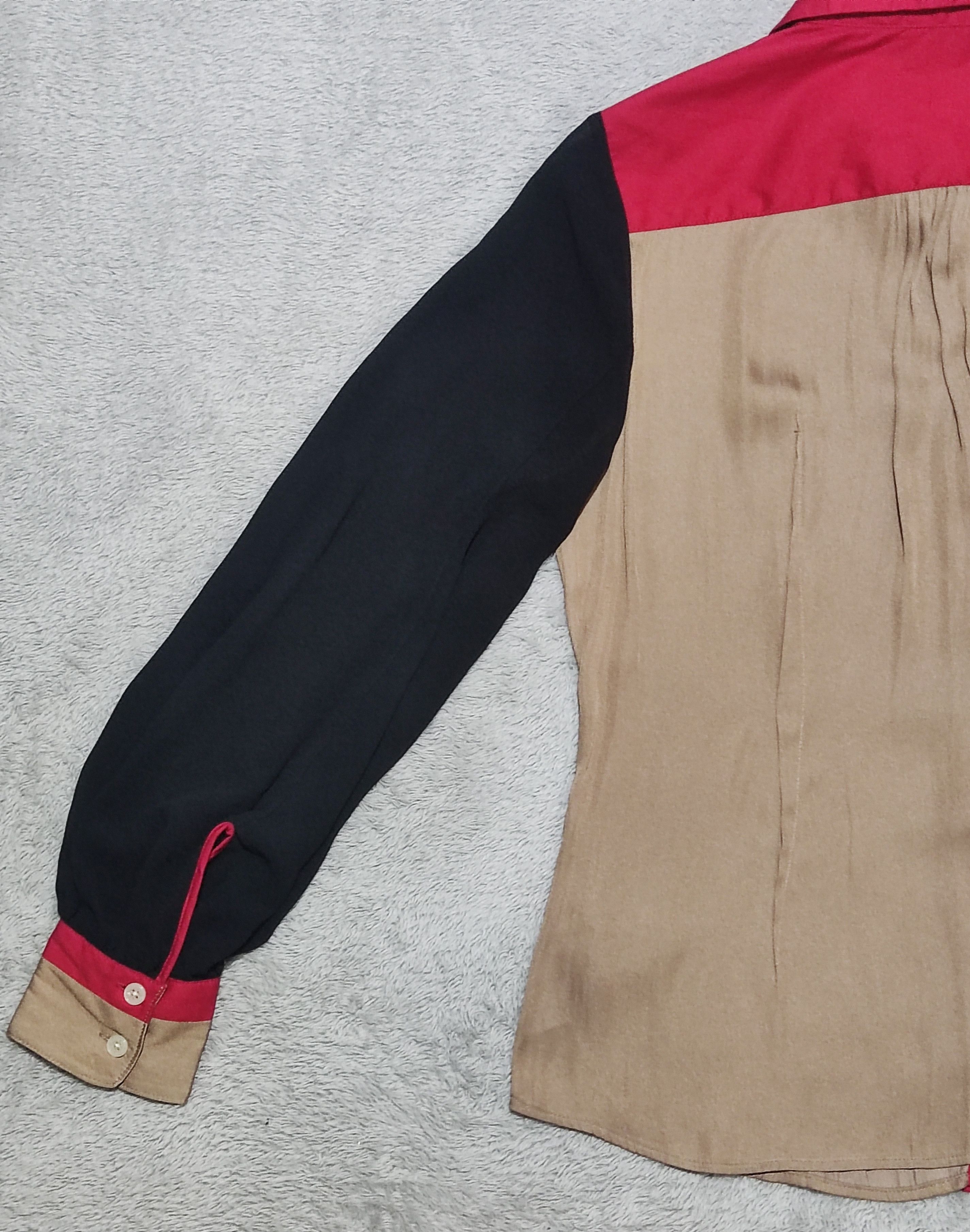 GU × Undercover GU x Undercover Tri-Tone Colorblock Button Up Shirts Size M / US 6-8 / IT 42-44 - 10 Thumbnail