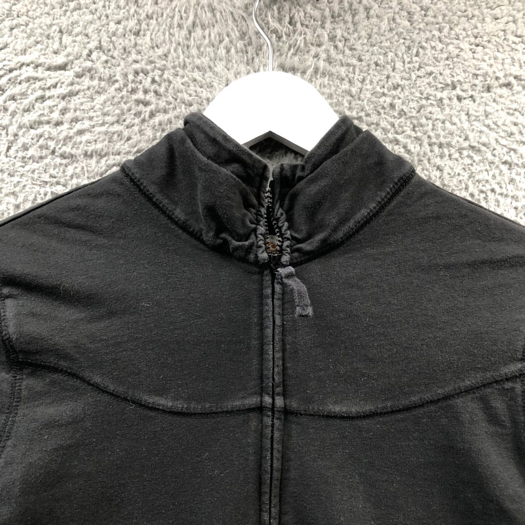 Carhartt VINTAGE Carhartt WK143 Athletic Jacket Women’s Large L Long Sleeve Full Zip Black Logo Size L / US 10 / IT 46 - 6 Thumbnail