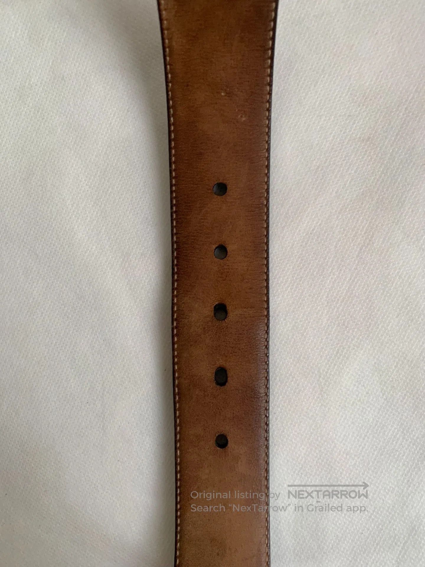 Gucci Gucci Black Leather Logo Embossed Belt. Size ONE SIZE - 5 Thumbnail