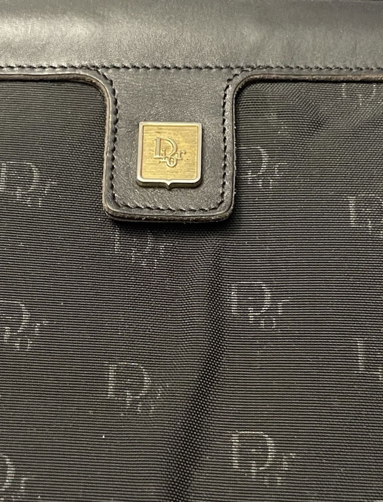 Dior Dior Designer Luxury Nylon Leather Clutch Bag RARE Pre-Owned Size ONE SIZE - 3 Thumbnail