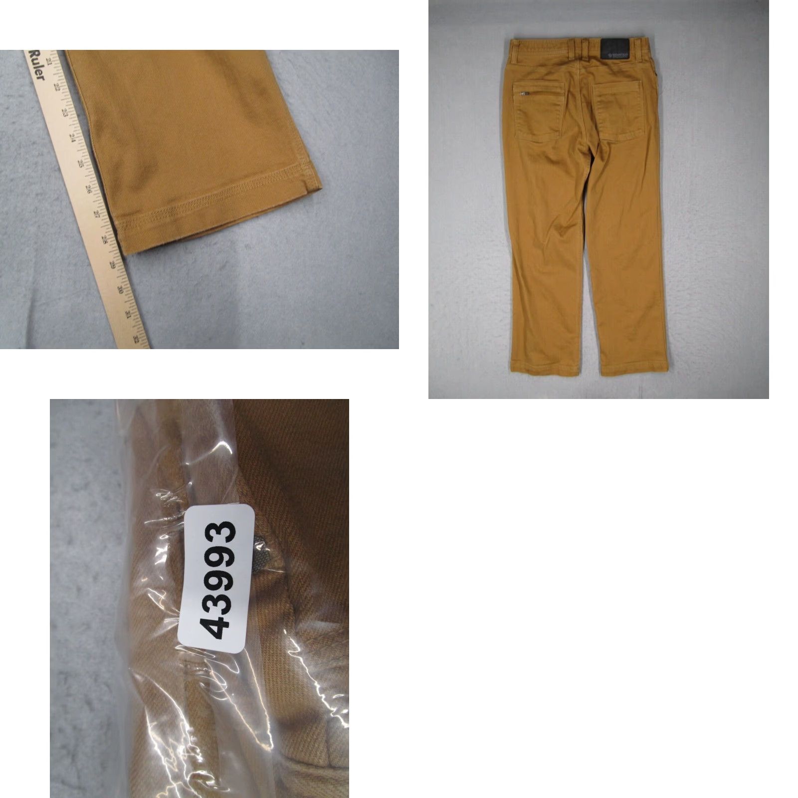 Mountain Hardwear MOUNTAIN HARDWEAR Pants Mens 30 Brown PASSENGER Canvas Chino 5-Pocket 30x30 Regular Belt Loops Front Flat Front Size US 30 / EU 46 - 8 Thumbnail