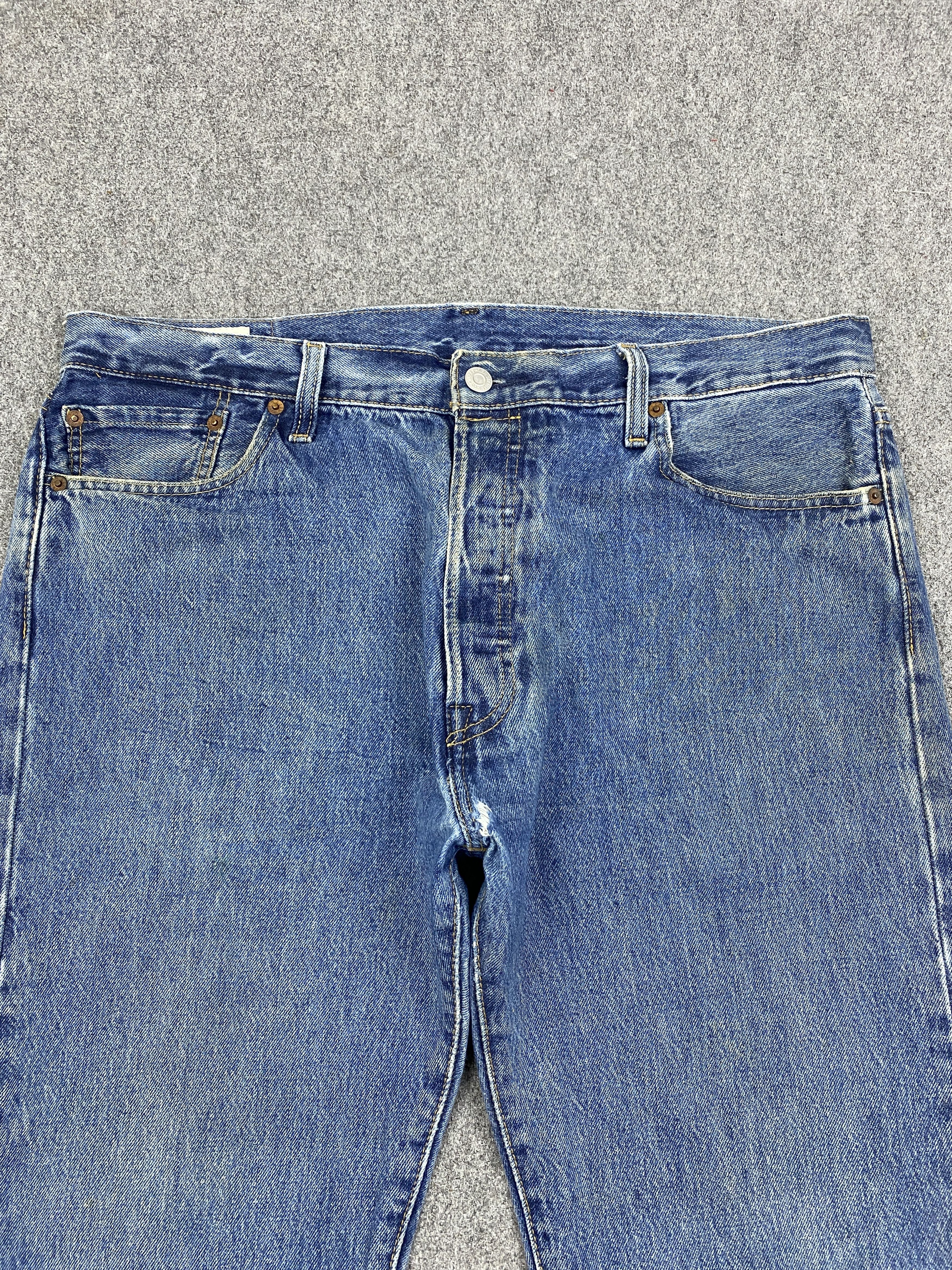 Levi's Blue Denim Vintage Levis 501 Jeans DP2801 Size US 39 - 2 Thumbnail