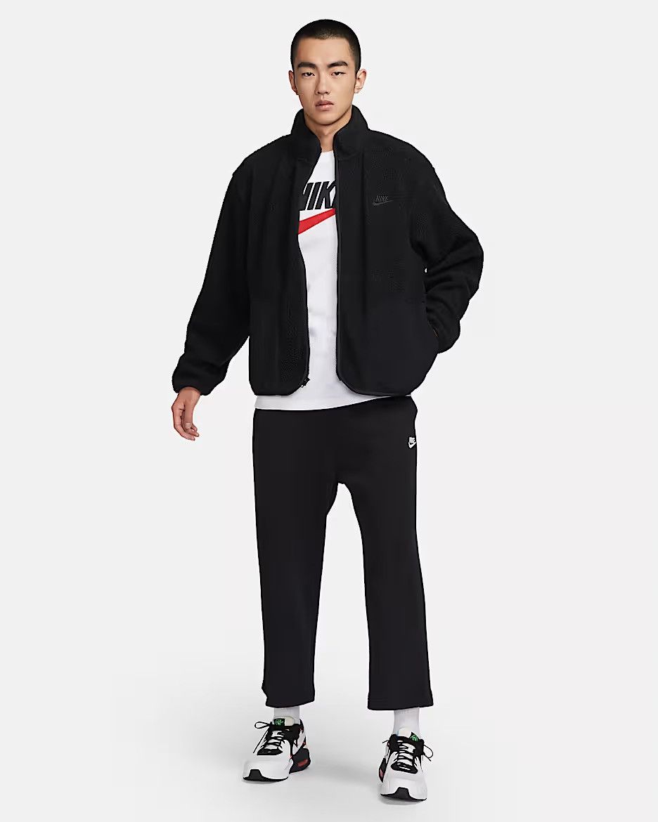Nike Nike Club Winterized Fleece Sherpa Jacket Black Size US L / EU 52-54 / 3 - 5 Thumbnail