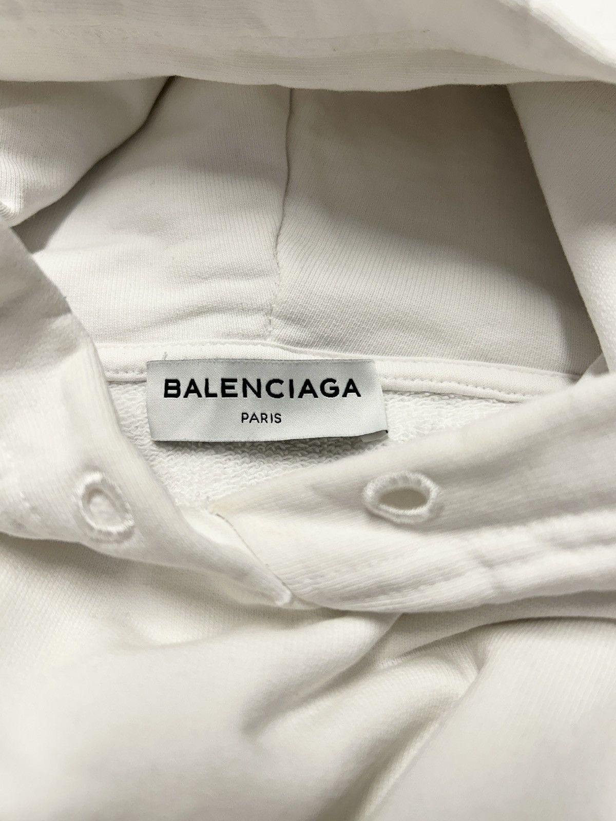 Balenciaga FW2017 Archetype Logo Oversized Hoodie Size US M / EU 48-50 / 2 - 6 Thumbnail