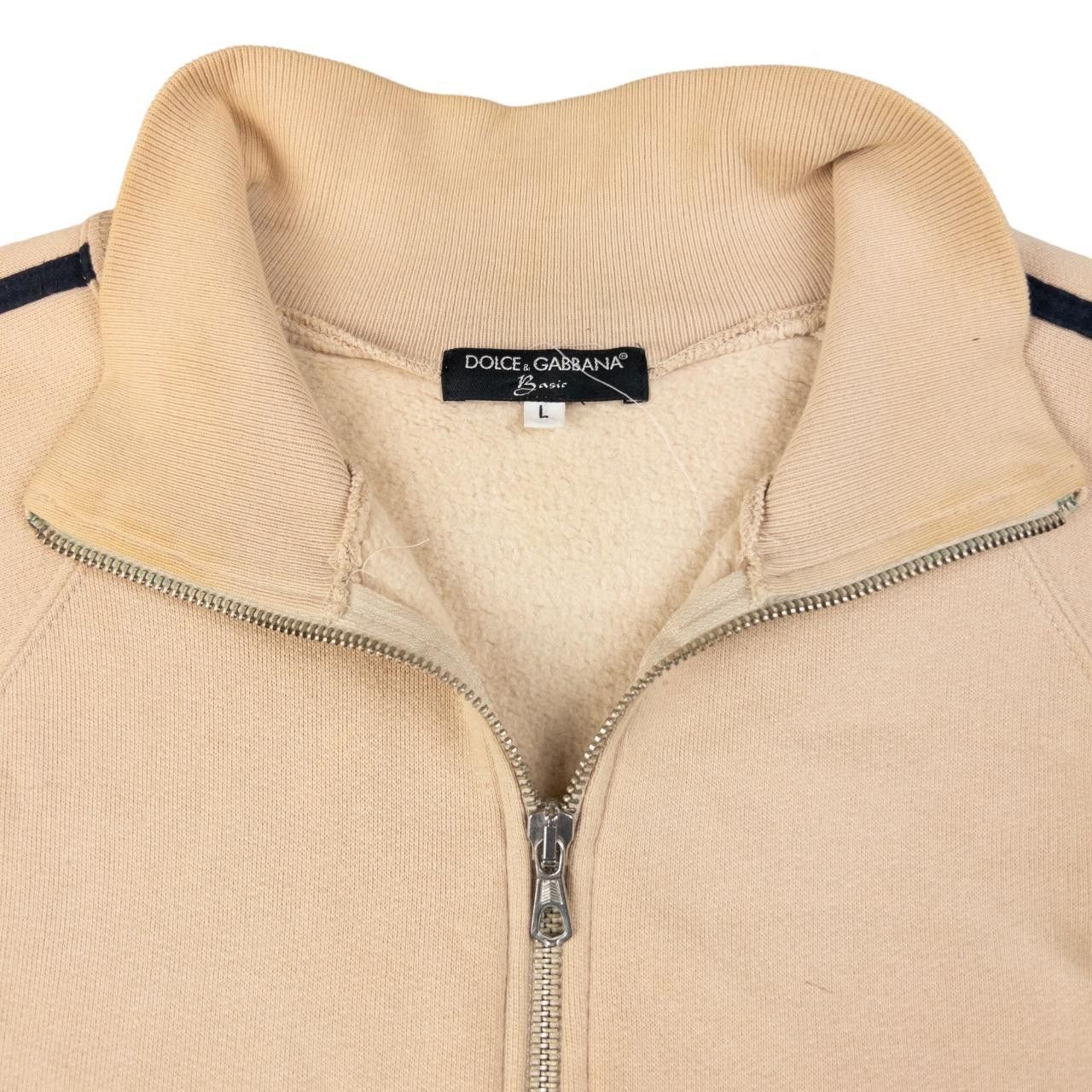 Dolce & Gabbana Vintage Dolce & Gabbana Basic Zip Up Sweatshirt Size L Size US L / EU 52-54 / 3 - 3 Thumbnail