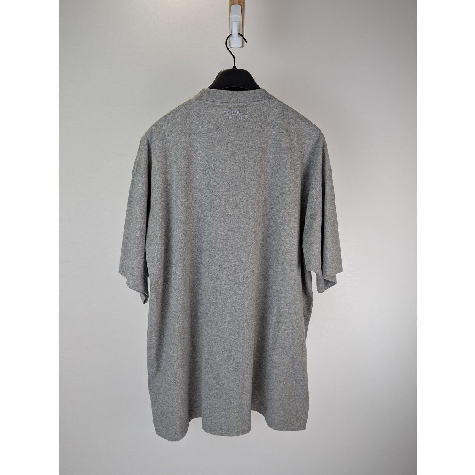 Vetements o1rshd1 Graphic Print Oversized T-Shirt in Grey Size US M / EU 48-50 / 2 - 9 Thumbnail
