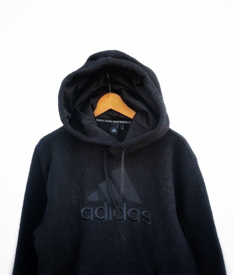 Adidas Adidas pullover fleece hoodie Size US M / EU 48-50 / 2 - 2 Thumbnail