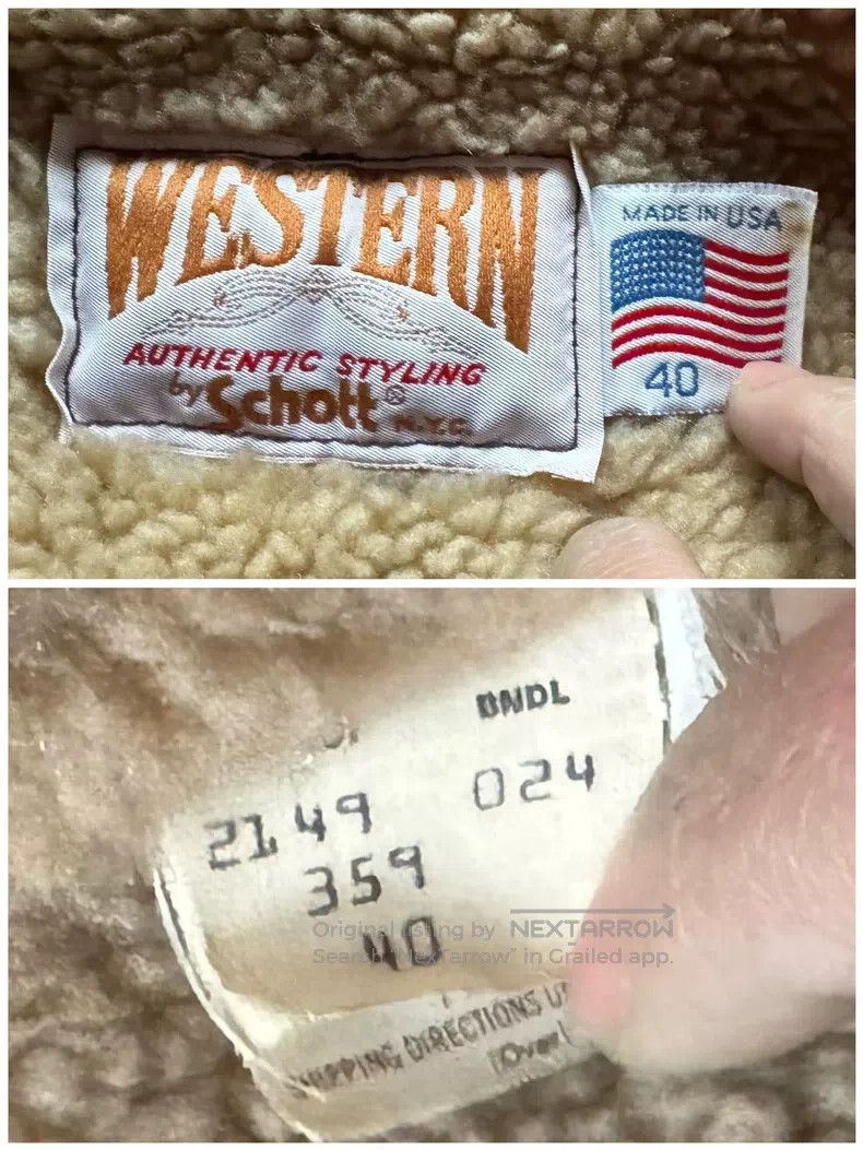 Schott Schott Vintage cowhide farmer coat Size US XXS / EU 40 - 7 Thumbnail