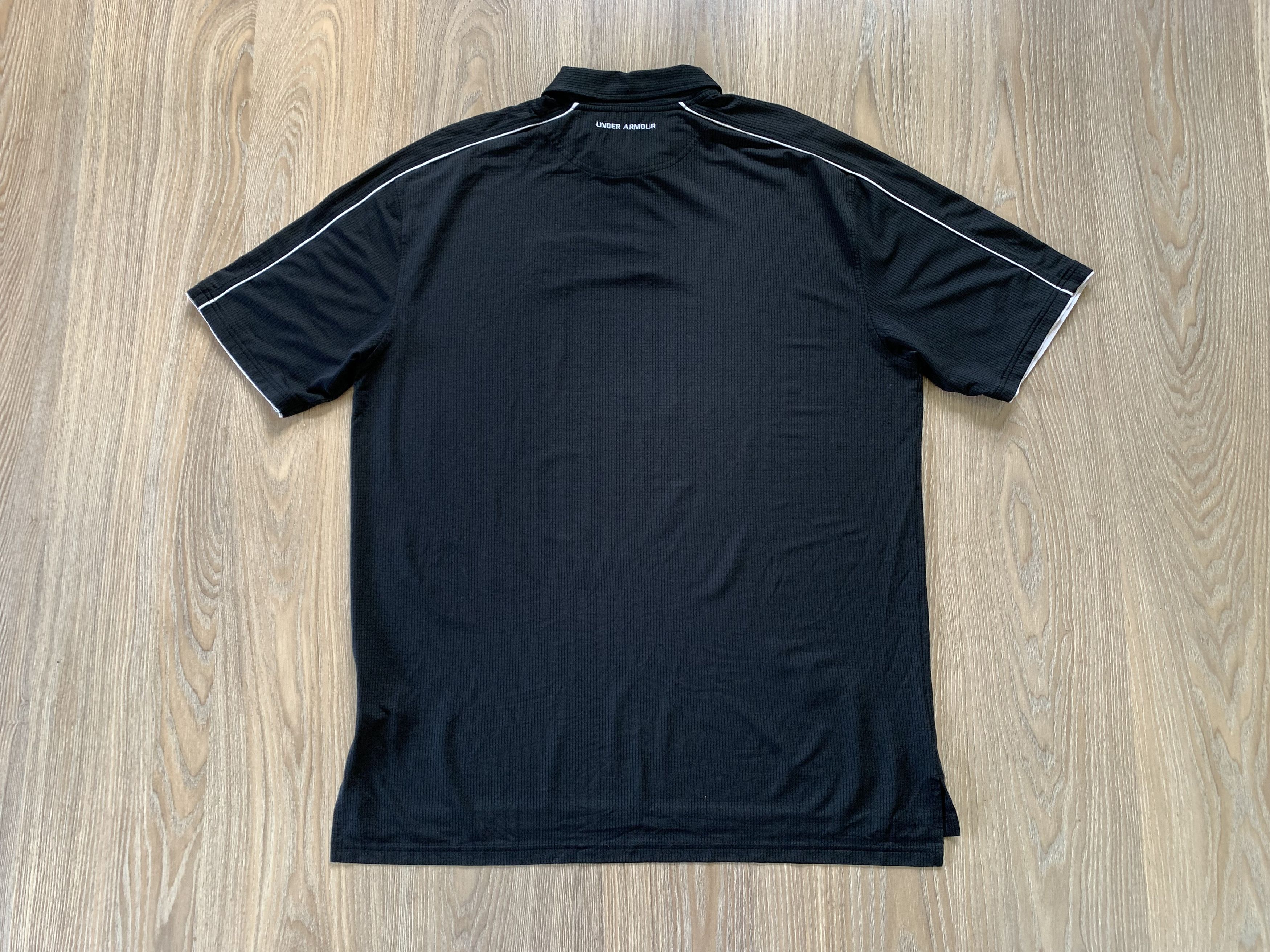Under Armour × Vintage Under Armour Men's Vintage WRU Black Polo Size US XL / EU 56 / 4 - 3 Thumbnail
