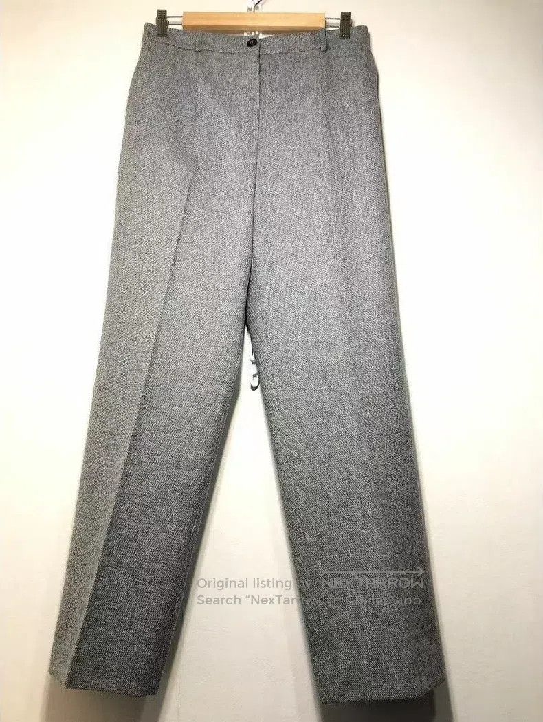 Hermes Hermes Cashmere herringbone pants Size 26" / US 2 / IT 38 - 1 Thumbnail