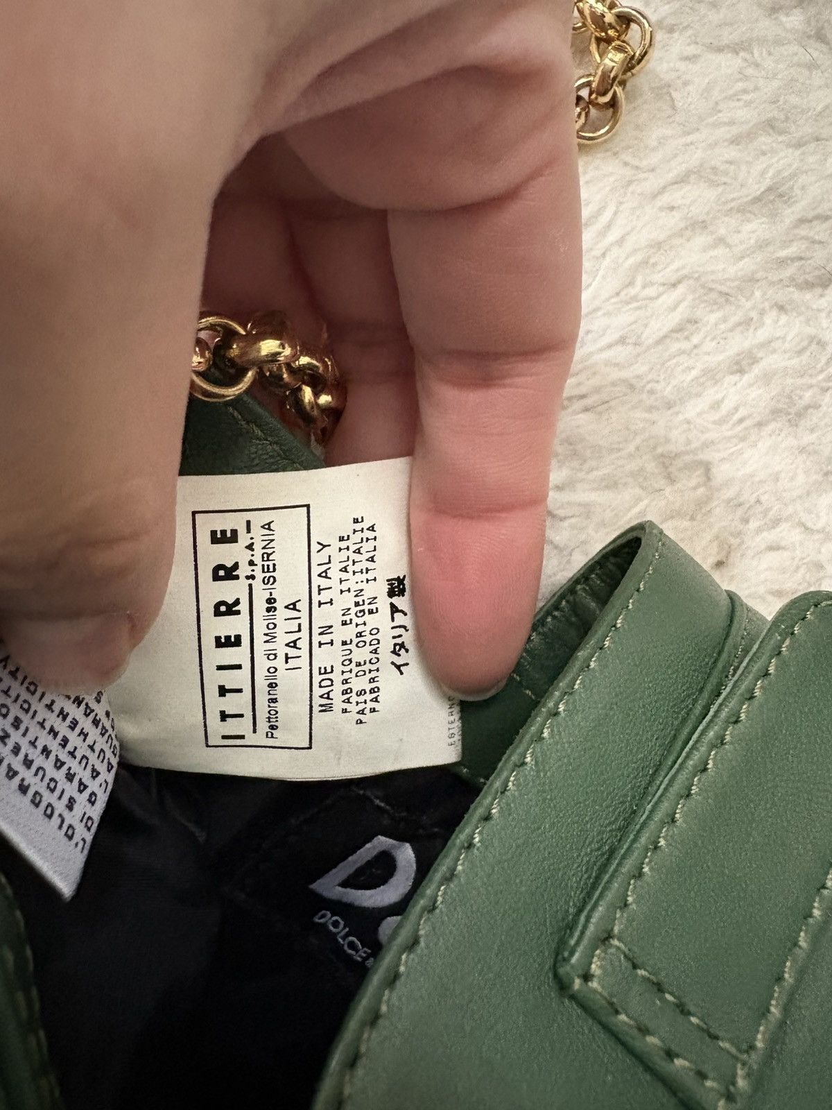 Dolce & Gabbana 👜 Vintage D&G Green Bag – Y2K Style Size ONE SIZE - 5 Thumbnail