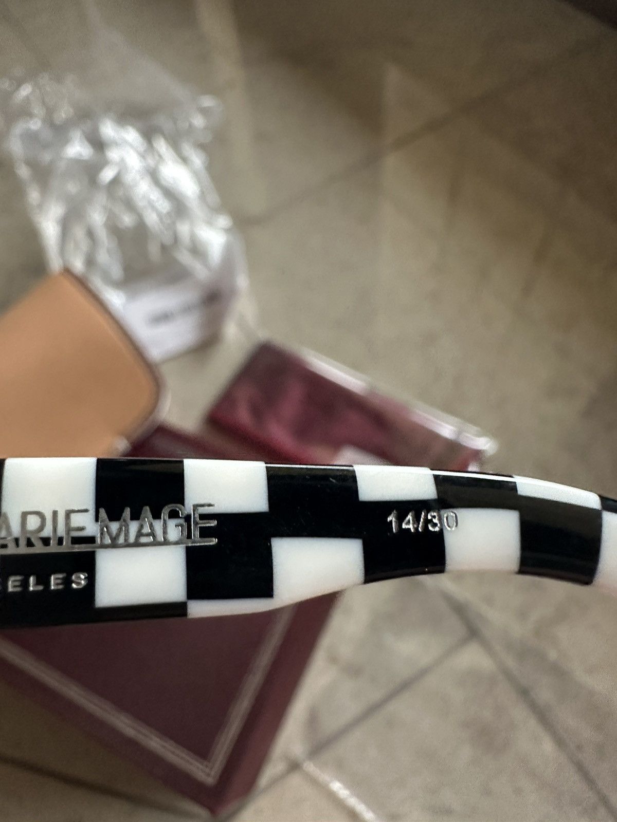 Jacques Marie Mage Holy Grail Jacques Marie Mage checkered whiskeyclone Size ONE SIZE - 15 Thumbnail