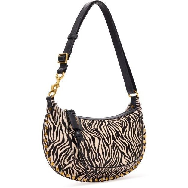 Isabel Marant ISABEL MARANT Oskan Moon Zebra Leather Shoulder Bag New & Au Size ONE SIZE - 2 Thumbnail