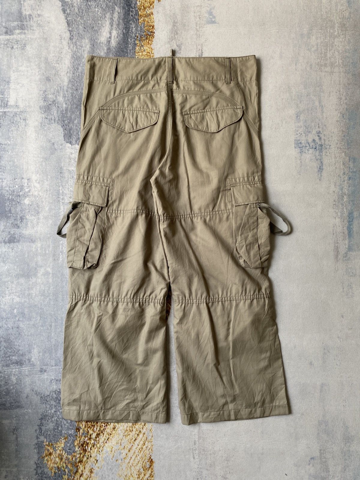 CABANE de ZUCCa Cabane De Zucca Asymmetrical Zipper Cargo Pant Size US 35 - 3 Thumbnail