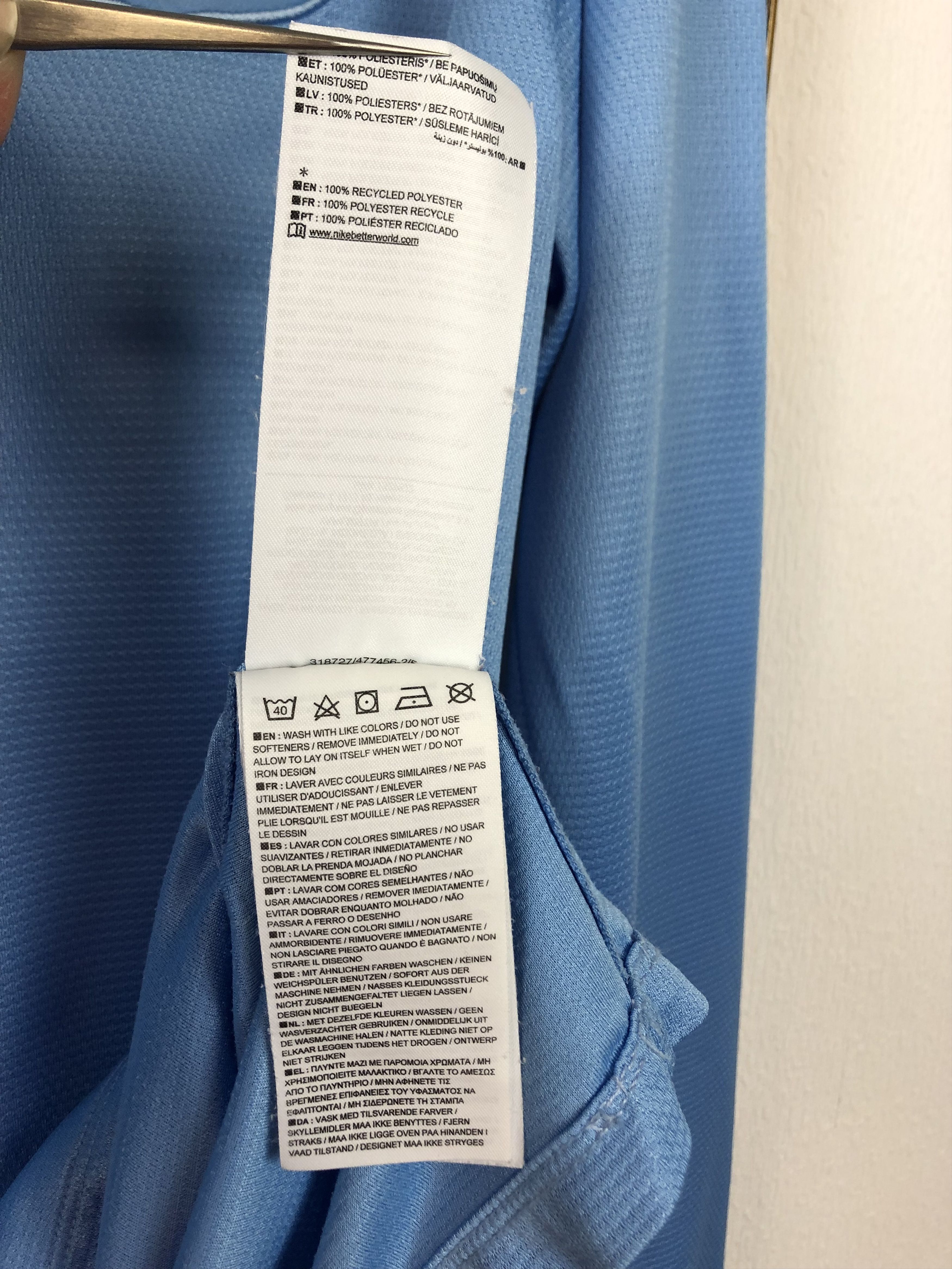 Nike Manchester City football shirt 2013 Soccer Nike Rare Hype Size US M / EU 48-50 / 2 - 11 Thumbnail