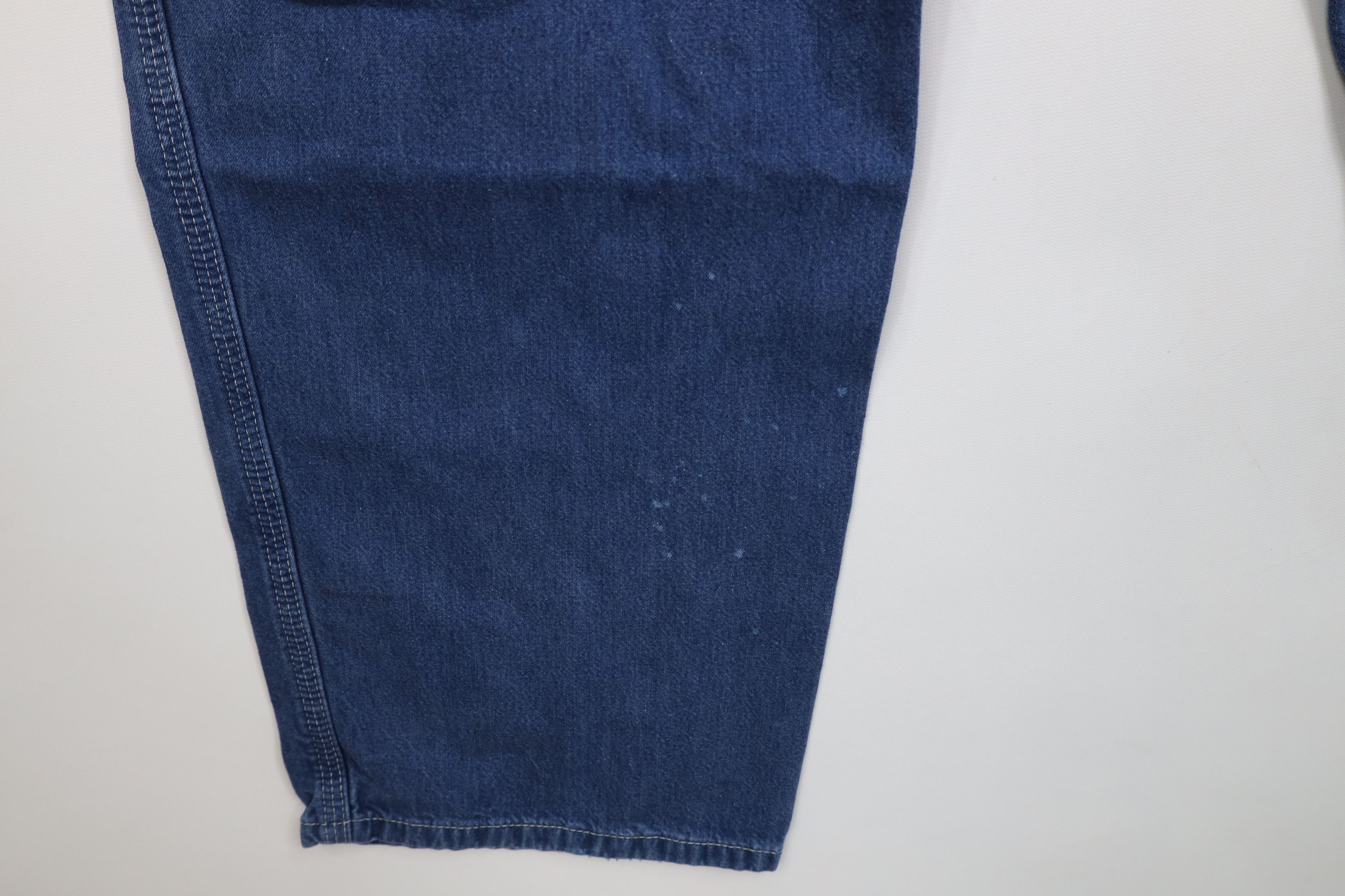 Carhartt Vintage Y2K Carhartt Wide Leg Dungaree Denim Jeans Blue Size US 40 / EU 56 - 15 Thumbnail