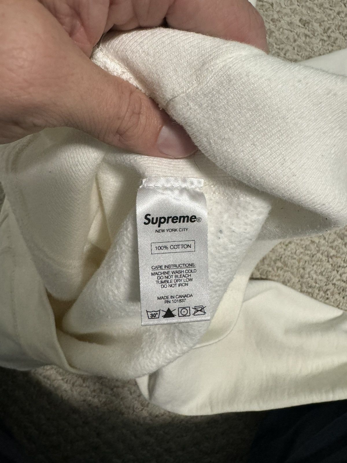 Supreme Supreme ET Hoodie White Size US M / EU 48-50 / 2 - 8 Thumbnail
