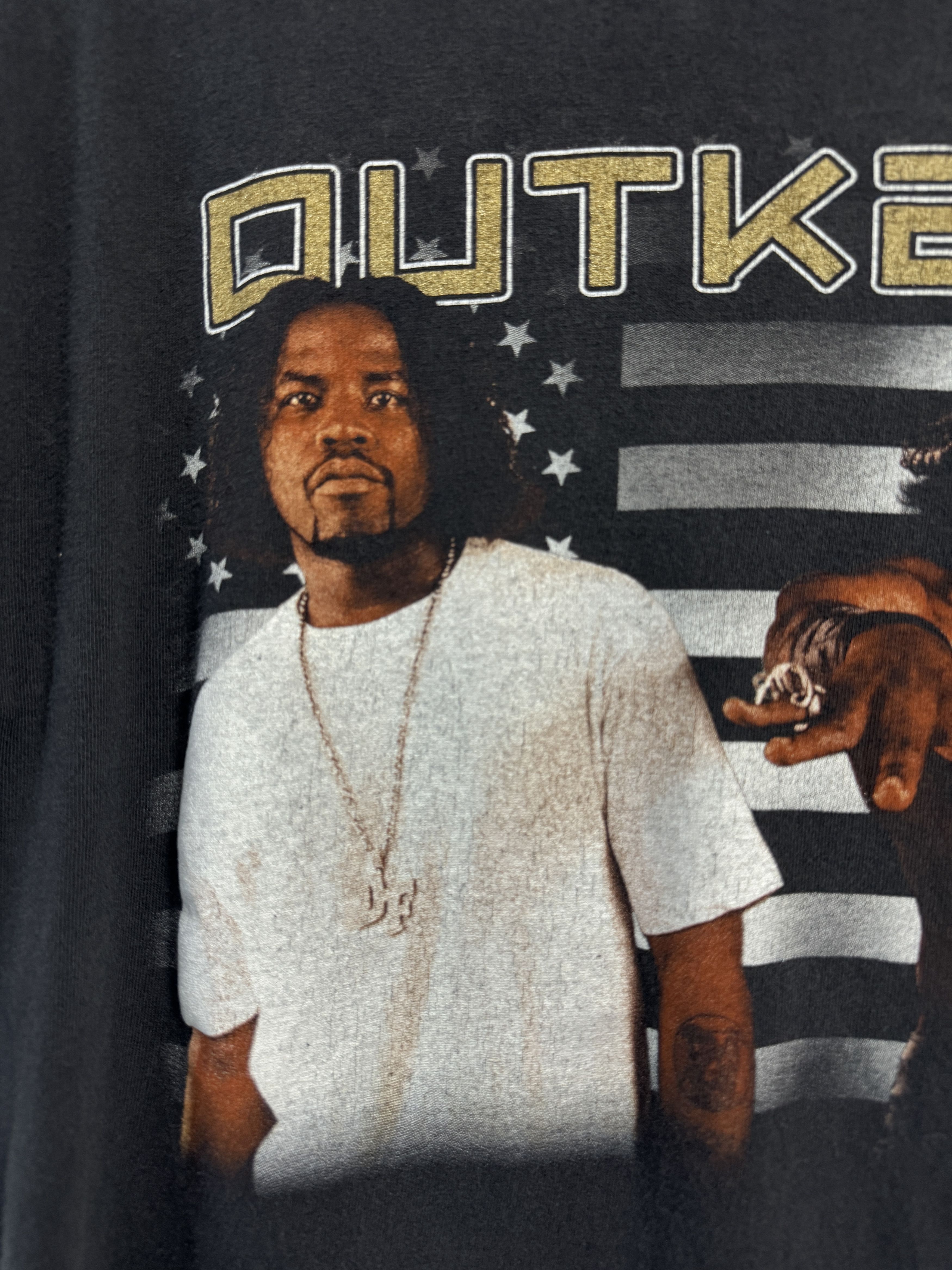 Vintage Vintage 2001 Outkast Stank Love Tour tshirt Size US L / EU 52-54 / 3 - 4 Thumbnail