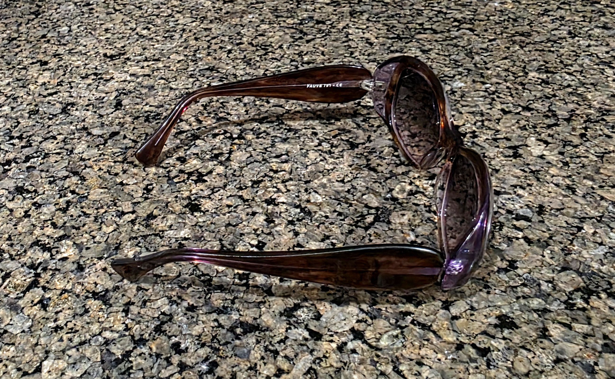 Other Jean Lafont Paris Sunglasses FAUVE 791 Striped Brown France Size ONE SIZE - 5 Thumbnail