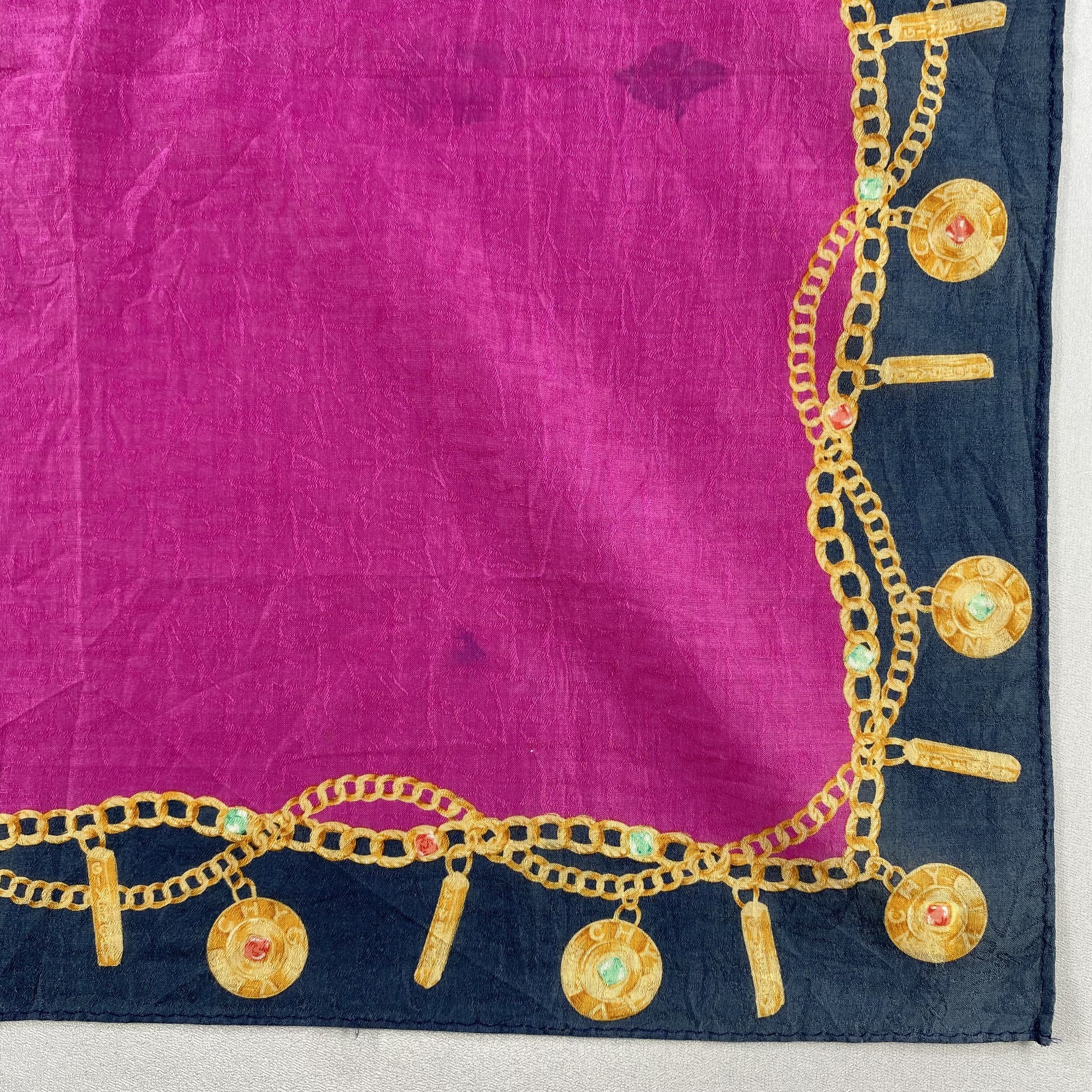 Celine × Vintage Celine Bandana/ Handkerchief / Neckerchief Size ONE SIZE - 3 Thumbnail