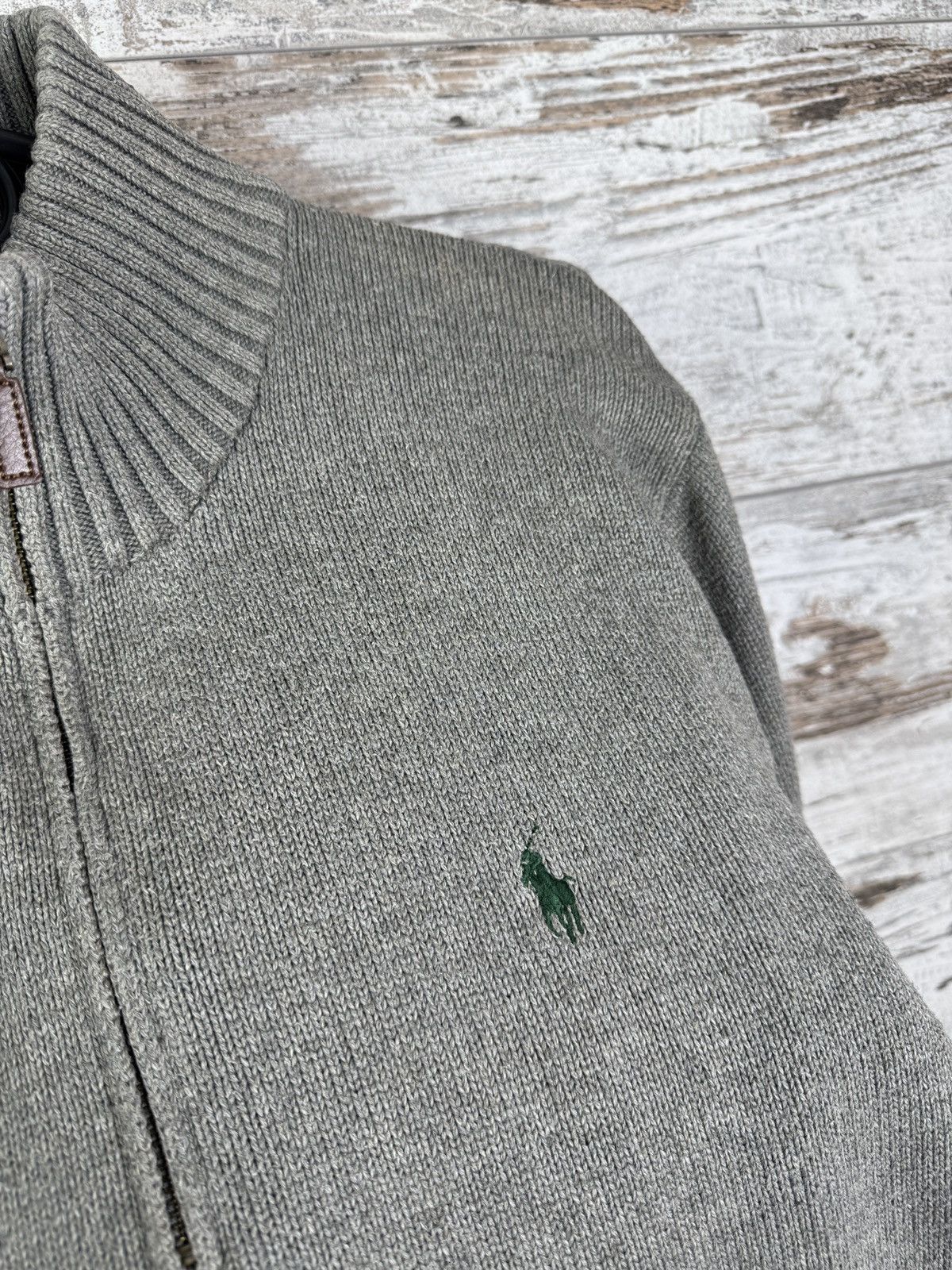 Polo Ralph Lauren Mens Vintage Polo Ralph Lauren 1/3 zip sweater sweatshirt Size US L / EU 52-54 / 3 - 6 Thumbnail