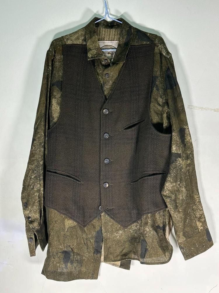 Ziggy Chen Ziggy Chen 23aw fake two-piece shirt vest Size US M / EU 48-50 / 2 - 1 Thumbnail