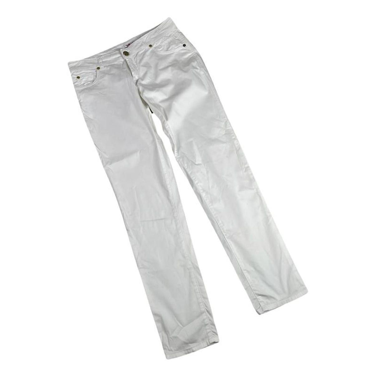 White Cotton Trouser