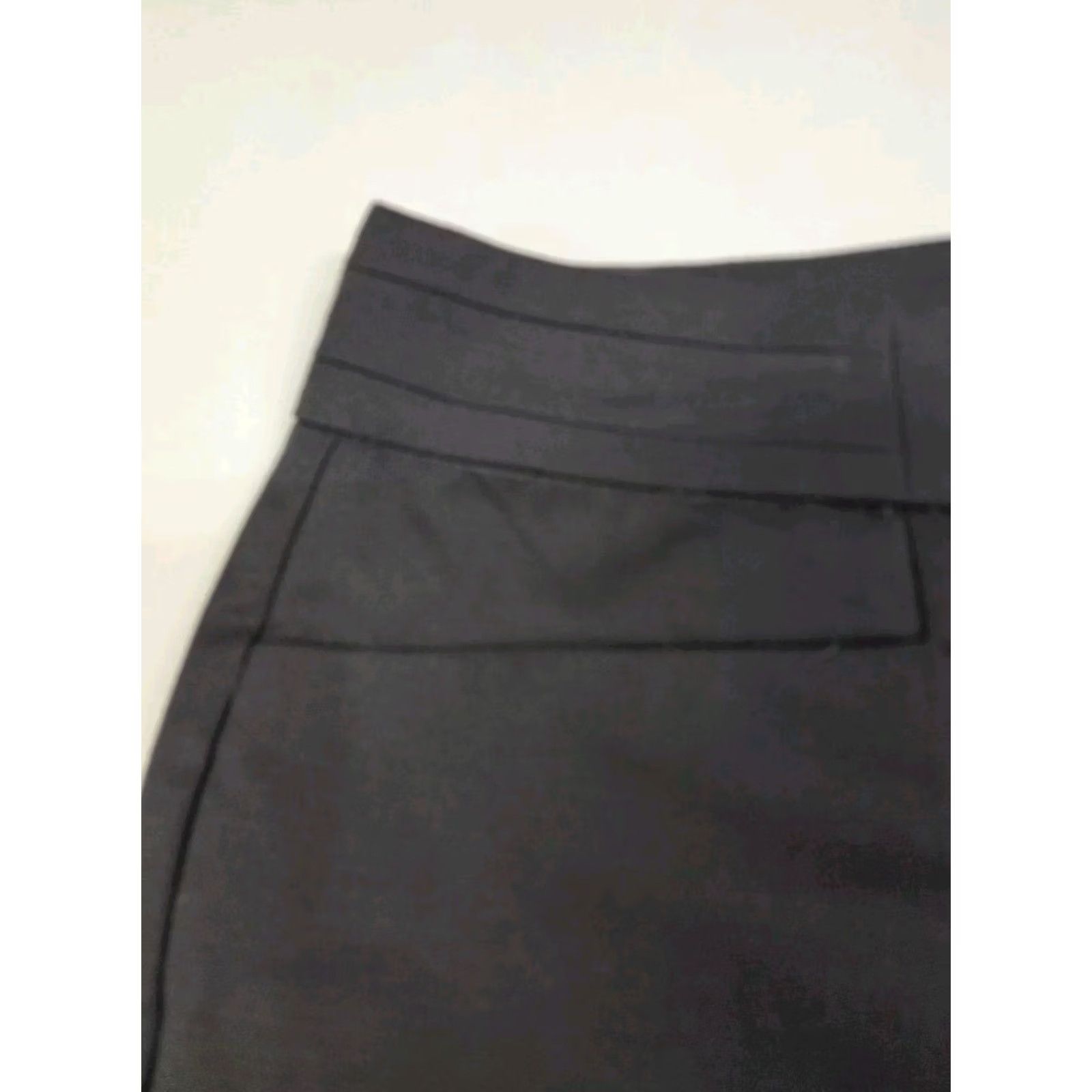 Apt. 9 NWT Apt. 9 Womens Bermuda Shorts Size 10 Brown Solid 10" Inseam Button Zipper Flat Front Straight Rise Mid-City Summer Casual Womens Size 32" / US 10 / IT 46 - 6 Thumbnail