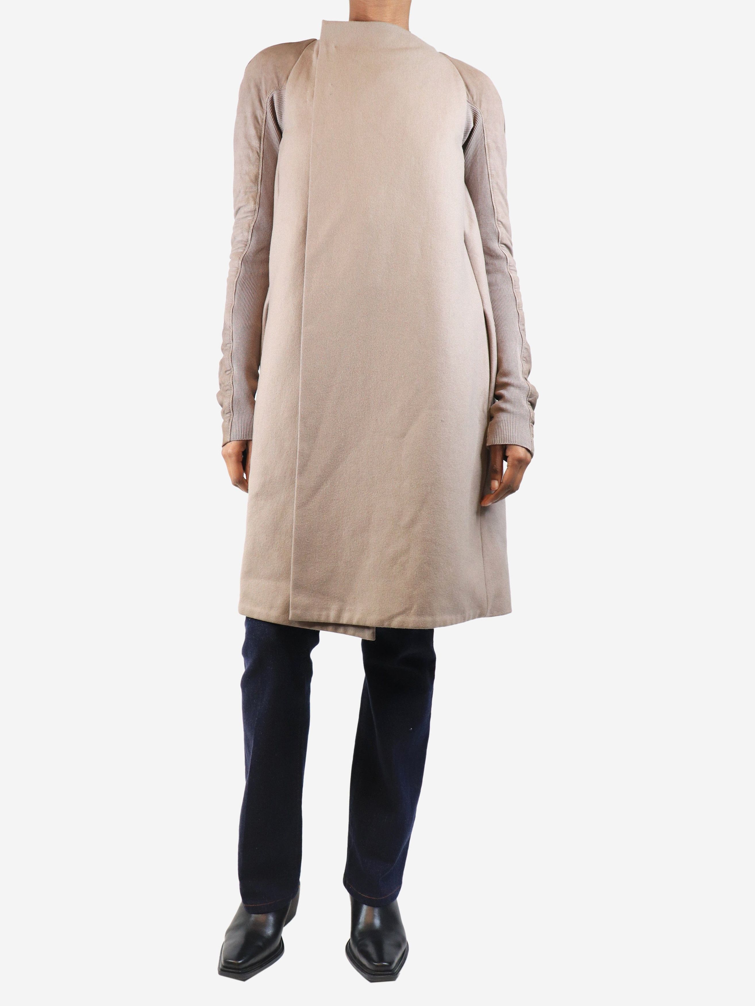 Rick Owens Taupe Olmar and mirta jacket - UK 10 Size M / US 6-8 / IT 42-44 - 1 Thumbnail