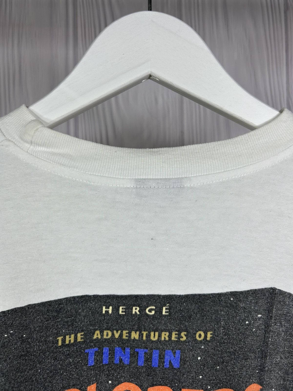Vintage Vintage The Adventures Of Tintin Explorers On The Moon Sz XL Size US XL / EU 56 / 4 - 6 Thumbnail