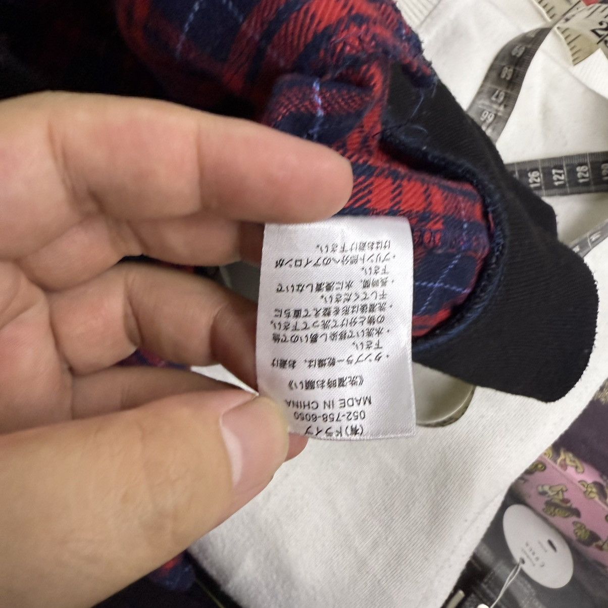 Japanese Brand Raf Simons Riot Riot Riot Style KMK Plaid Bomber Jacket Size US L / EU 52-54 / 3 - 9 Thumbnail
