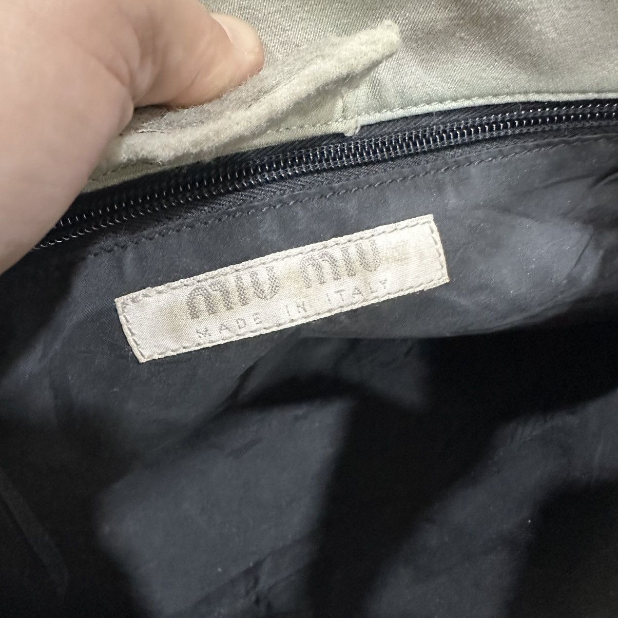 Miu Miu ‼️LASTDROP‼️ AUTHENTIC MIU MIU 2000s NEOPRENE SHOULDER BAG Size ONE SIZE - 13 Thumbnail