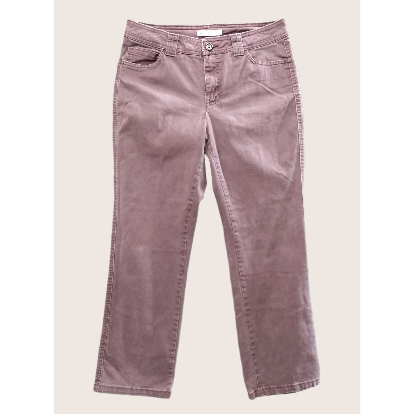 Lee Lee Jeans Peach Mid Rise Straight Leg Women's 30 Waist Denim 5-Pocket Style 90s Vintage-Not Exploded Size 30" / US 8 / IT 44 - 1 Thumbnail