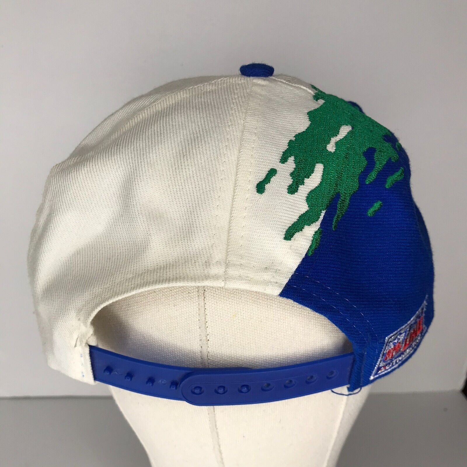 Pro Line Vintage 90s Seattle Seahawks Pro Line Splash Snapback Hat Size ONE SIZE - 7 Thumbnail