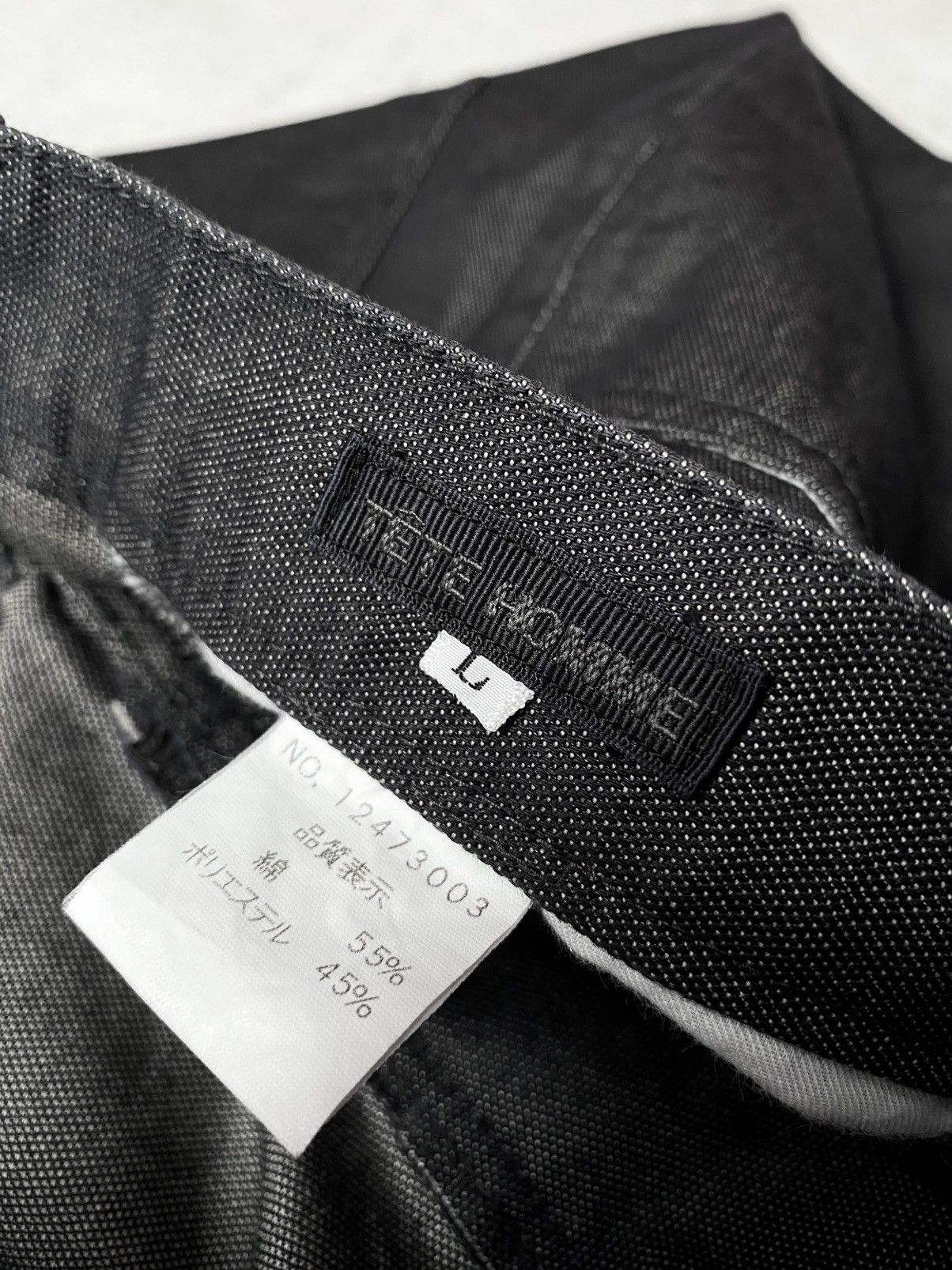 Issey Miyake Vintage TETE HOMME BY ISSEY MIYAKE DENIM PANTS Size US 32 / EU 48 - 13 Thumbnail