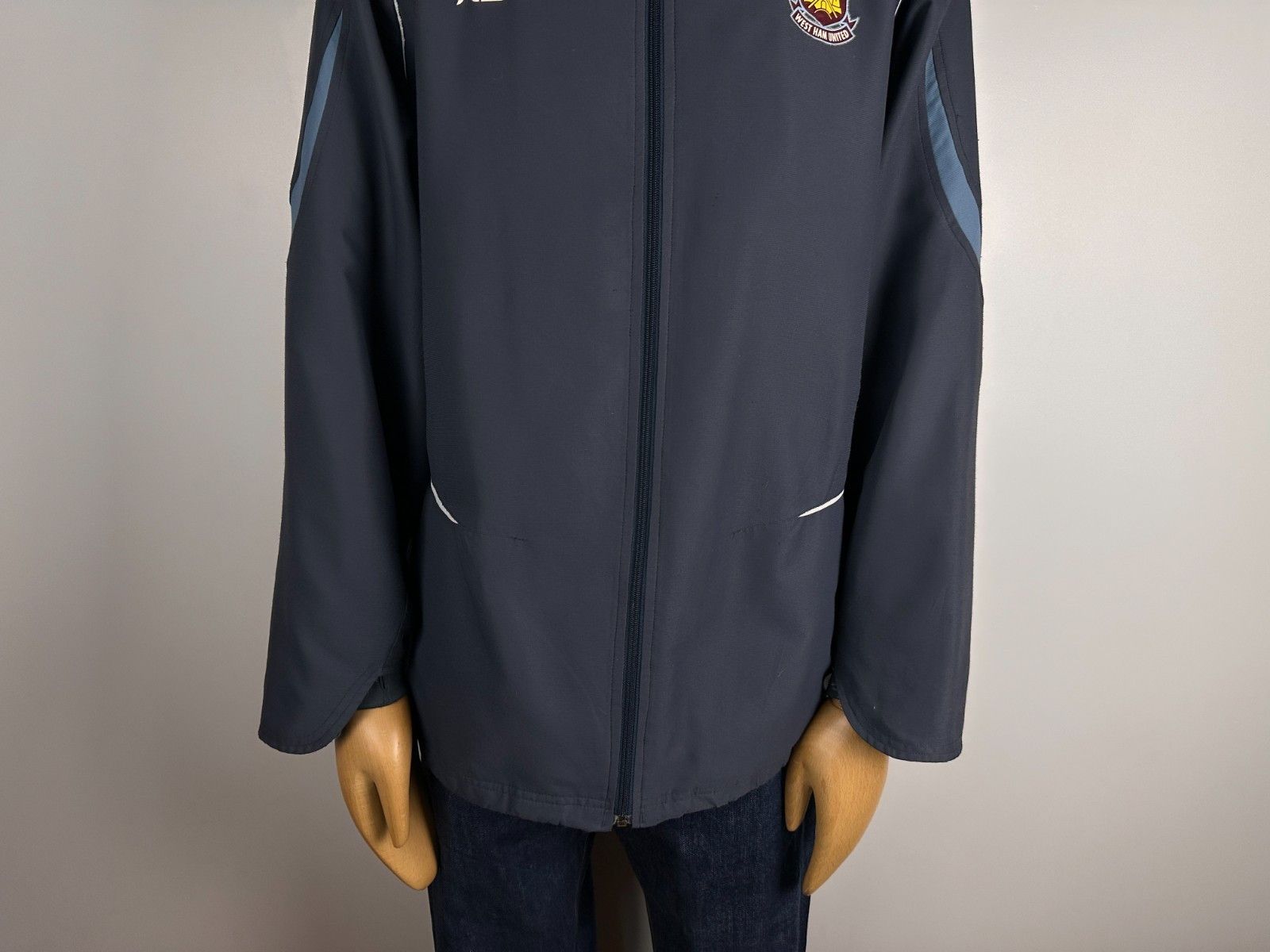 Reebok West Ham United Reebok Vintage Soccer Track Jacket Size L Size US L / EU 52-54 / 3 - 5 Thumbnail
