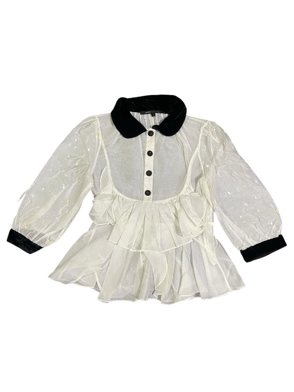 Marc Jacobs Marc Jacobs Mesh White Blouses Size M / US 6-8 / IT 42-44 - 1 Thumbnail