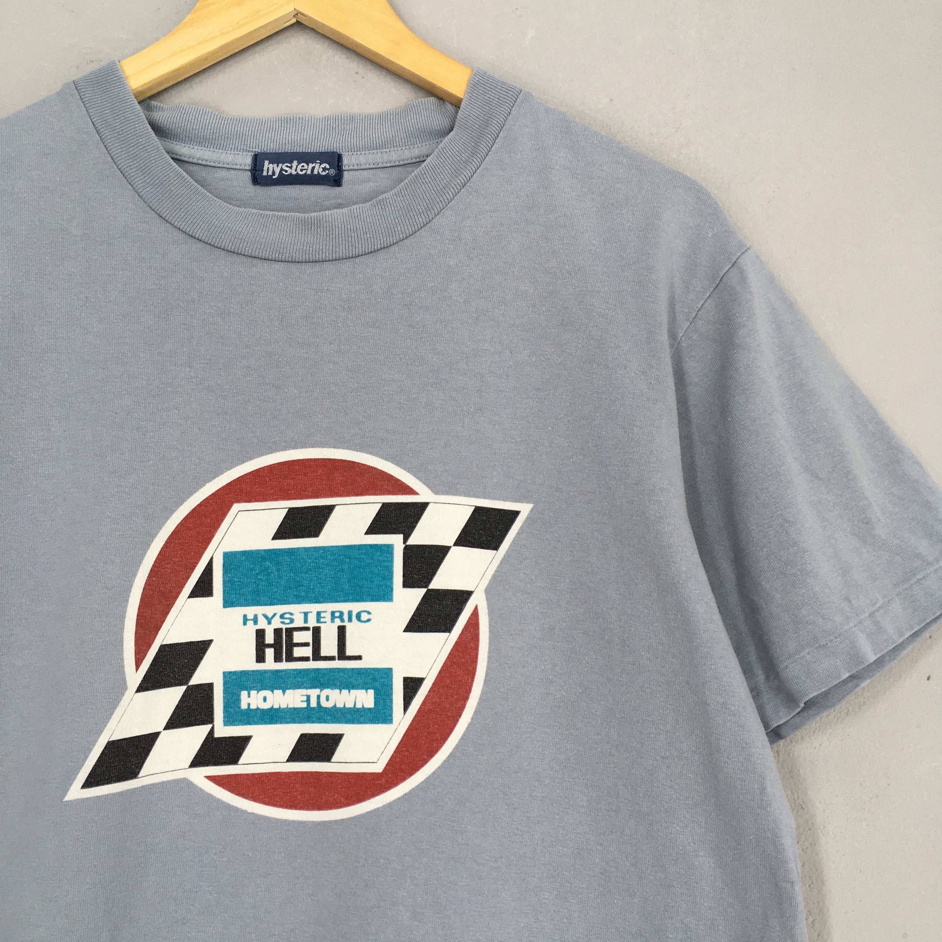 Hysteric Glamour × Japanese Brand Hysteric Glamour Japan Hell Hometown Tshirt Medium Size US M / EU 48-50 / 2 - 2 Thumbnail