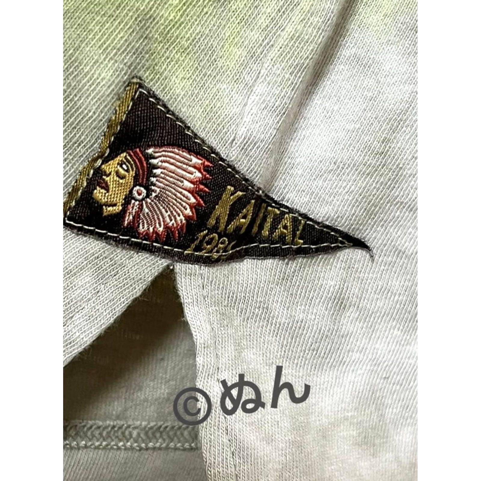 Kapital KAPITAL T-SHIRT Mens Tie-Dye Size 2 M UNUSED Pocket Flag Design 90s Style? Size US M / EU 48-50 / 2 - 4 Thumbnail