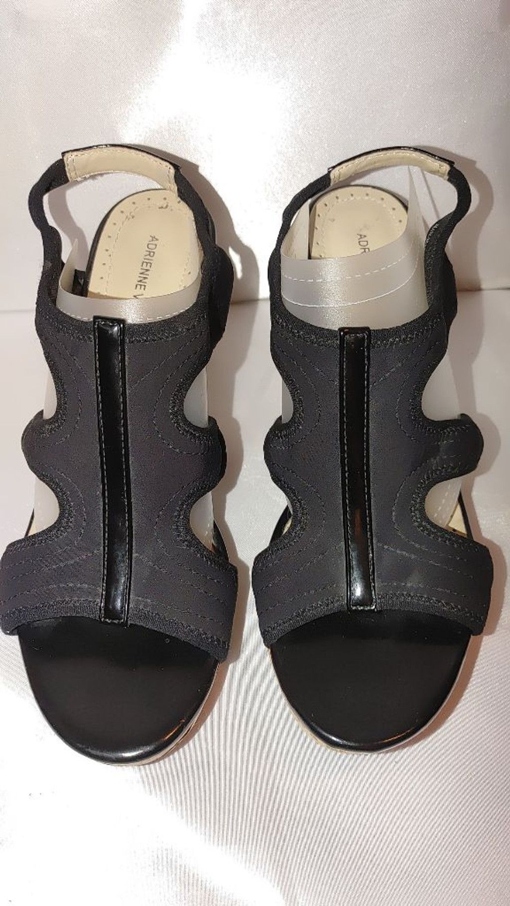 About Arianne Adrienne Vittadini Clint Wedge Sandals Size 7M Size US 7 / IT 37 - 5 Thumbnail