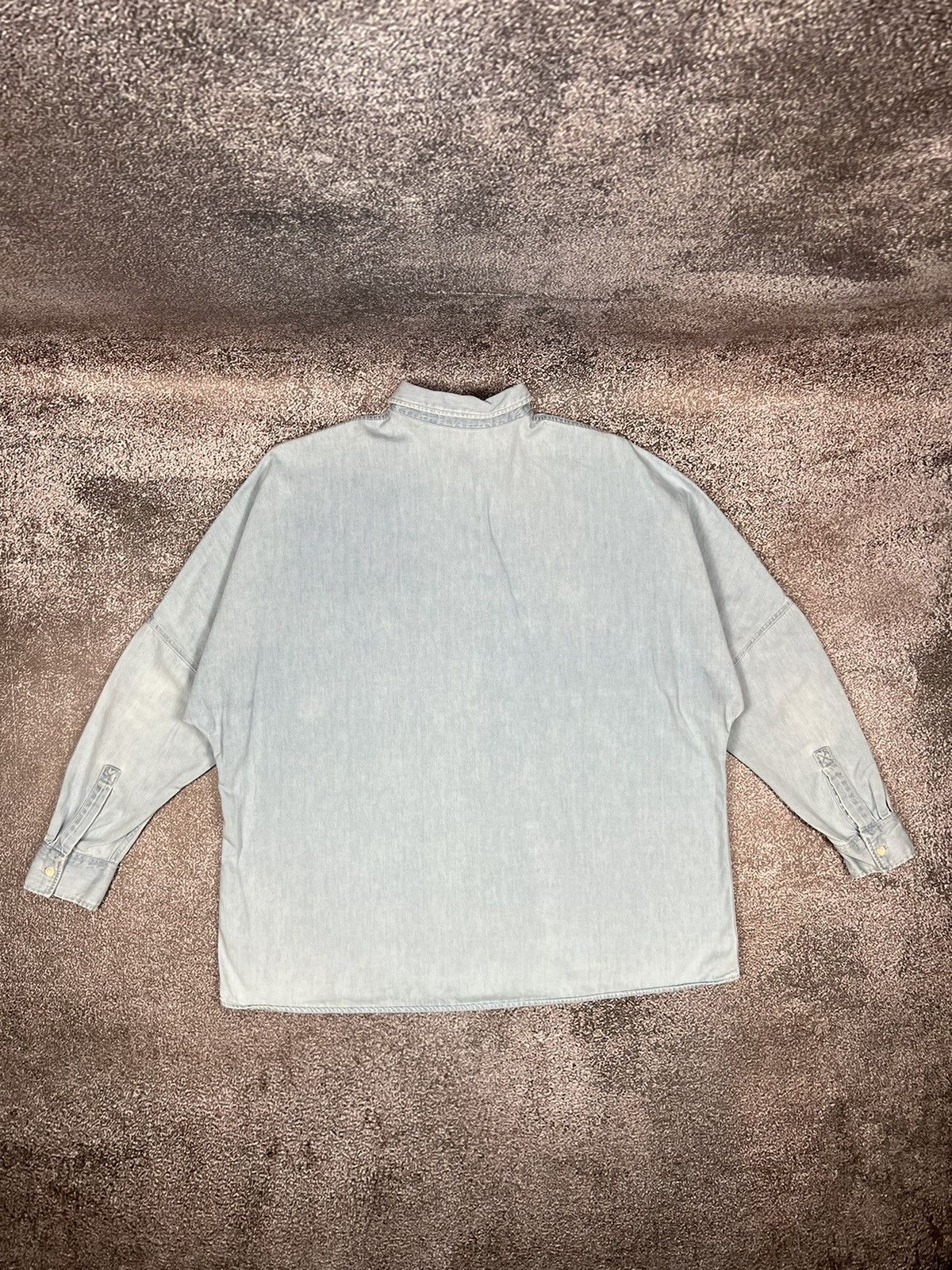 Acne Studios Acne Studios Jetson oversized denim shirt Size S / US 4 / IT 40 - 8 Thumbnail