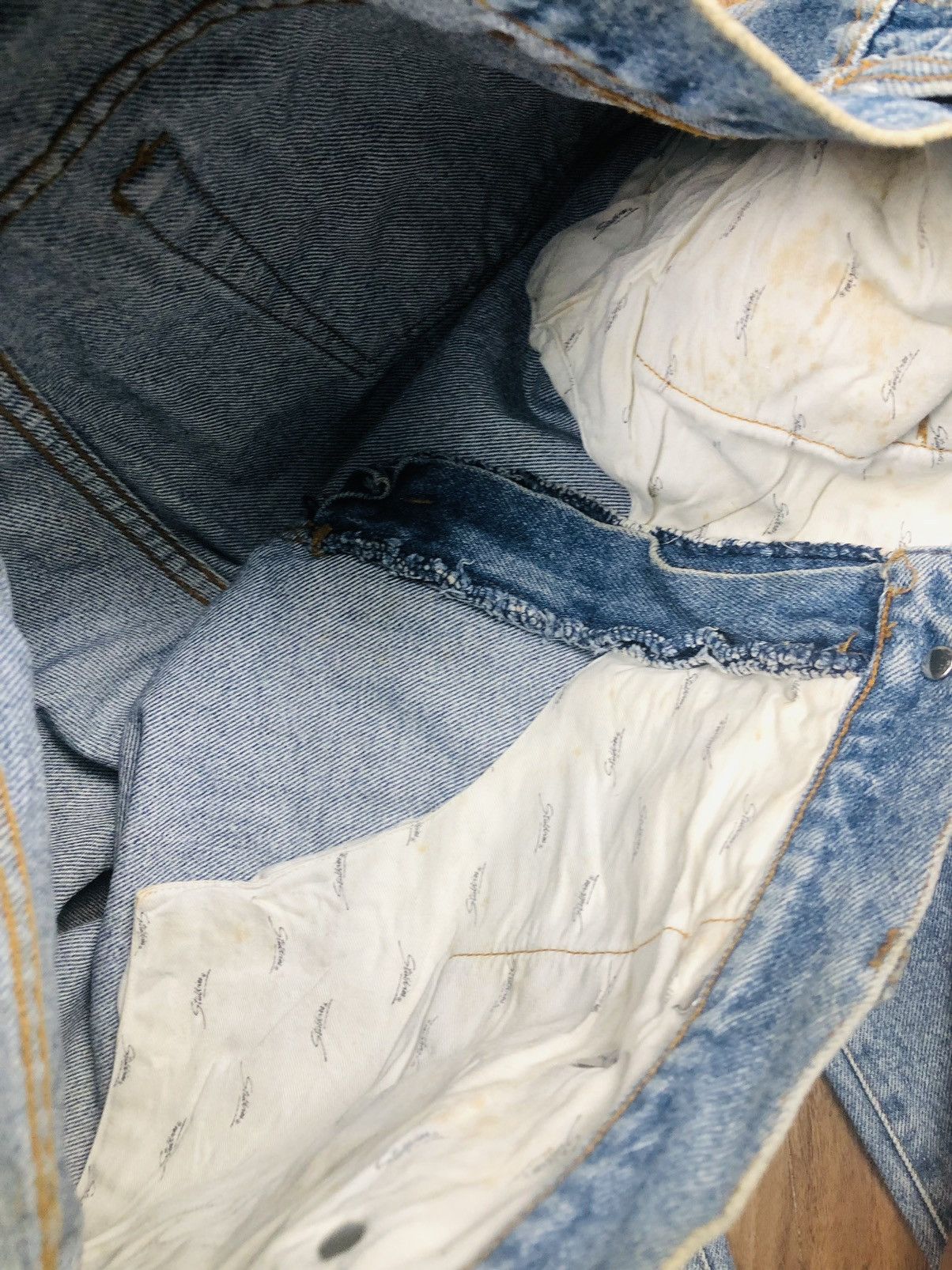 Jean Stuldries Denim Jeans (33) Size US 36 / EU 52 - 12 Thumbnail