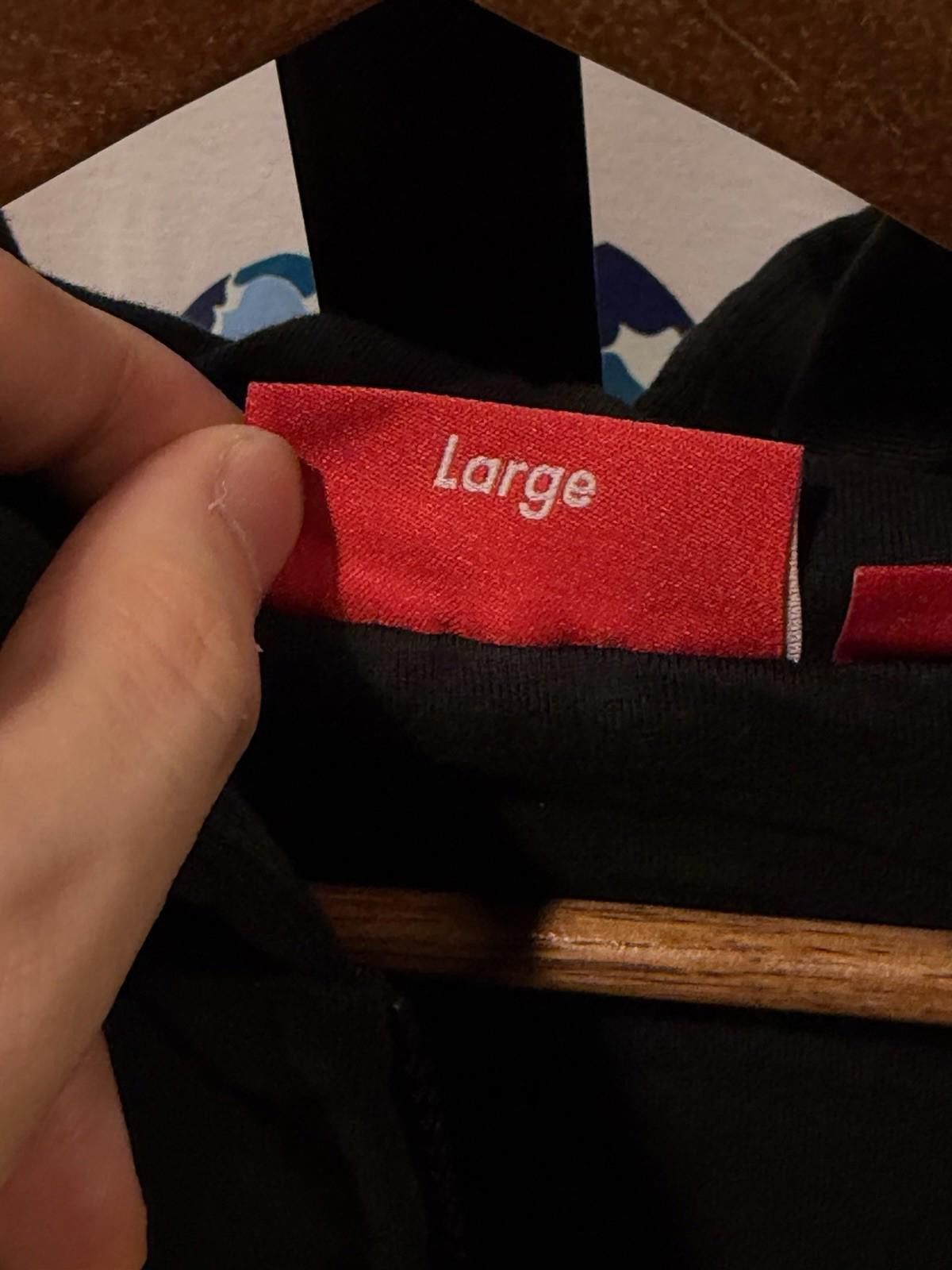 Supreme Supreme Large Quilted Zip Sweatshirt Tackle Twill Logo Black Size US L / EU 52-54 / 3 - 8 Thumbnail