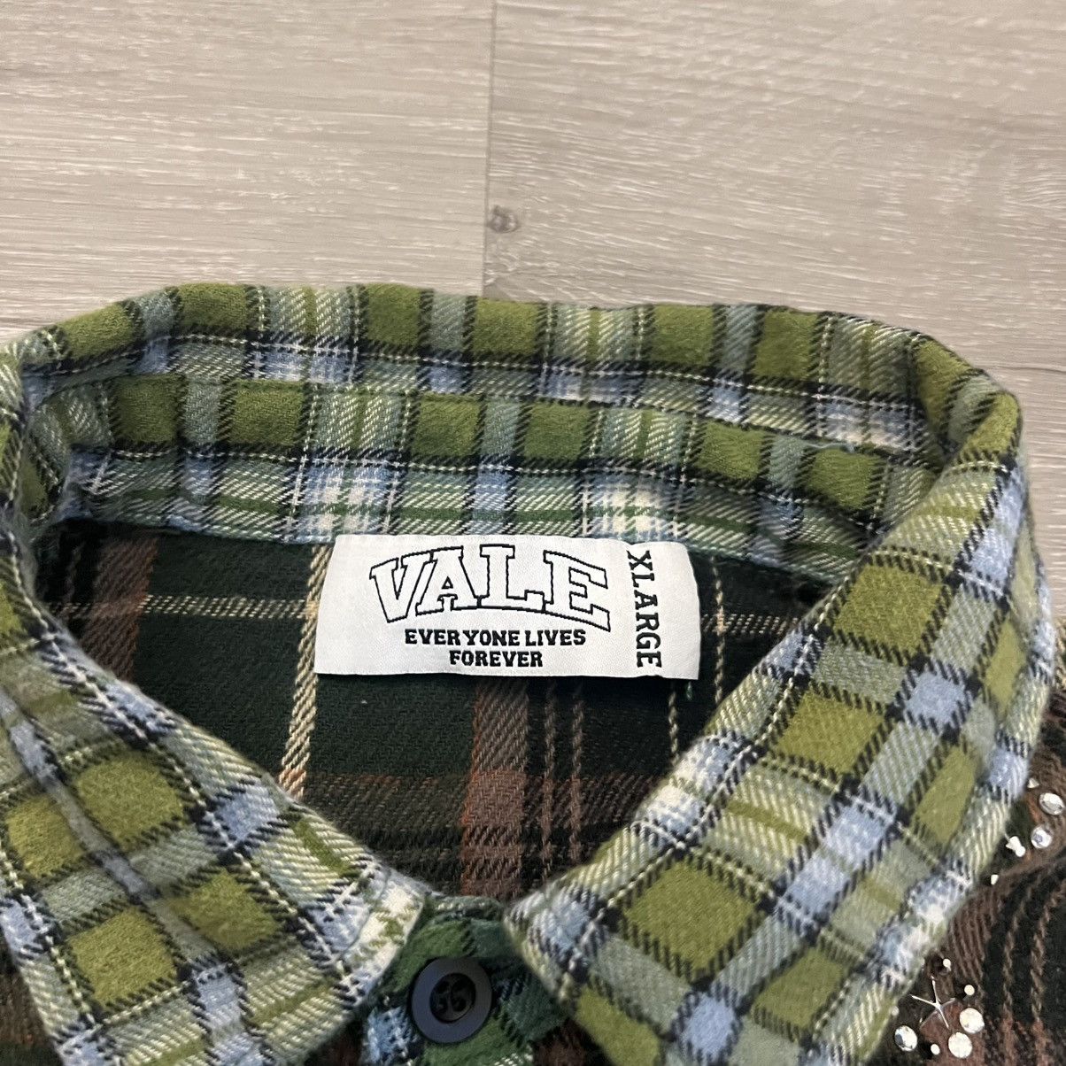 Vale Vale Forever Rhinestone Flannel Frankenstein Size US XL / EU 56 / 4 - 8 Thumbnail